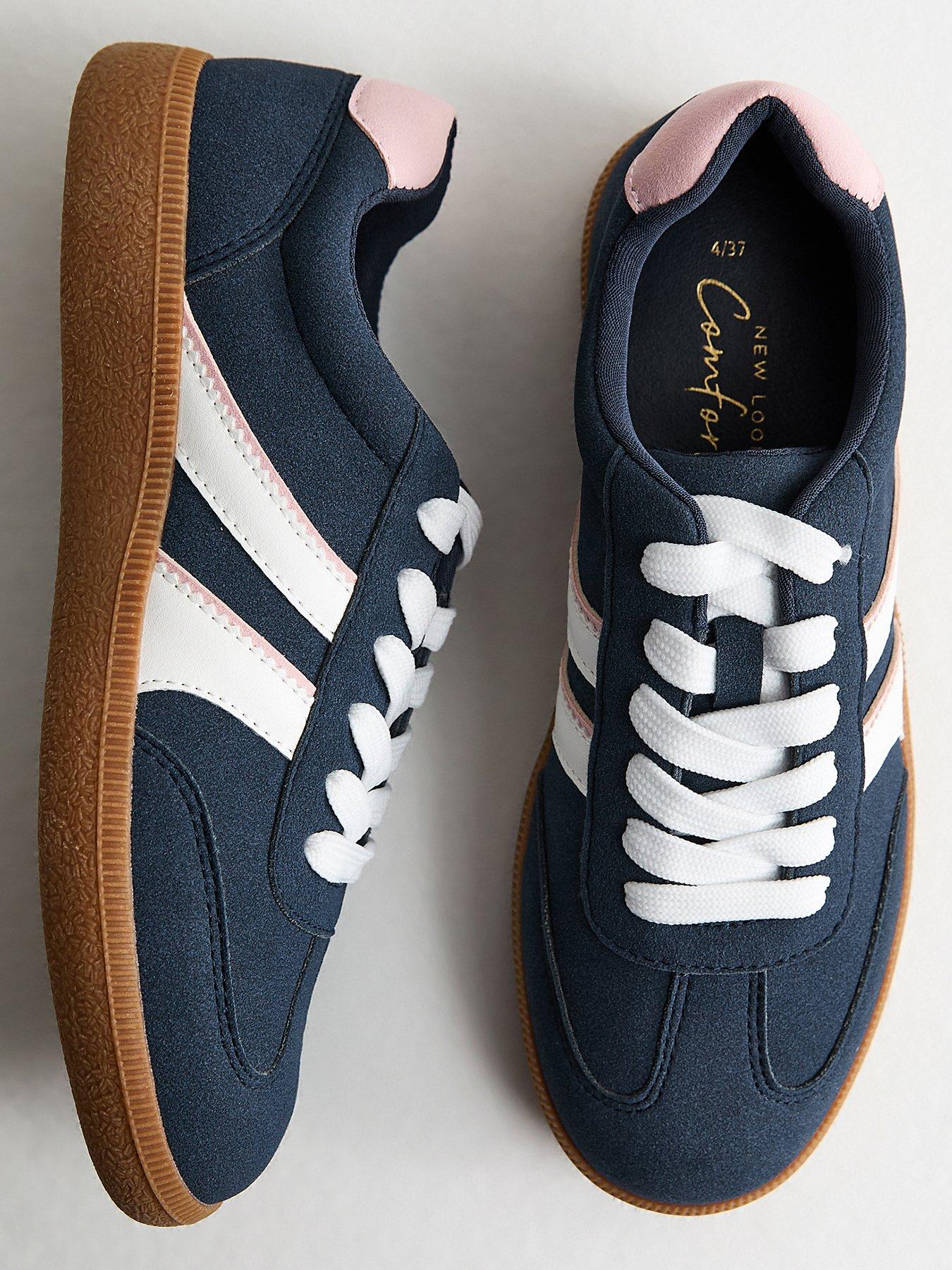 new-look-navy-faux-suede-side-stripe-trainersdetail