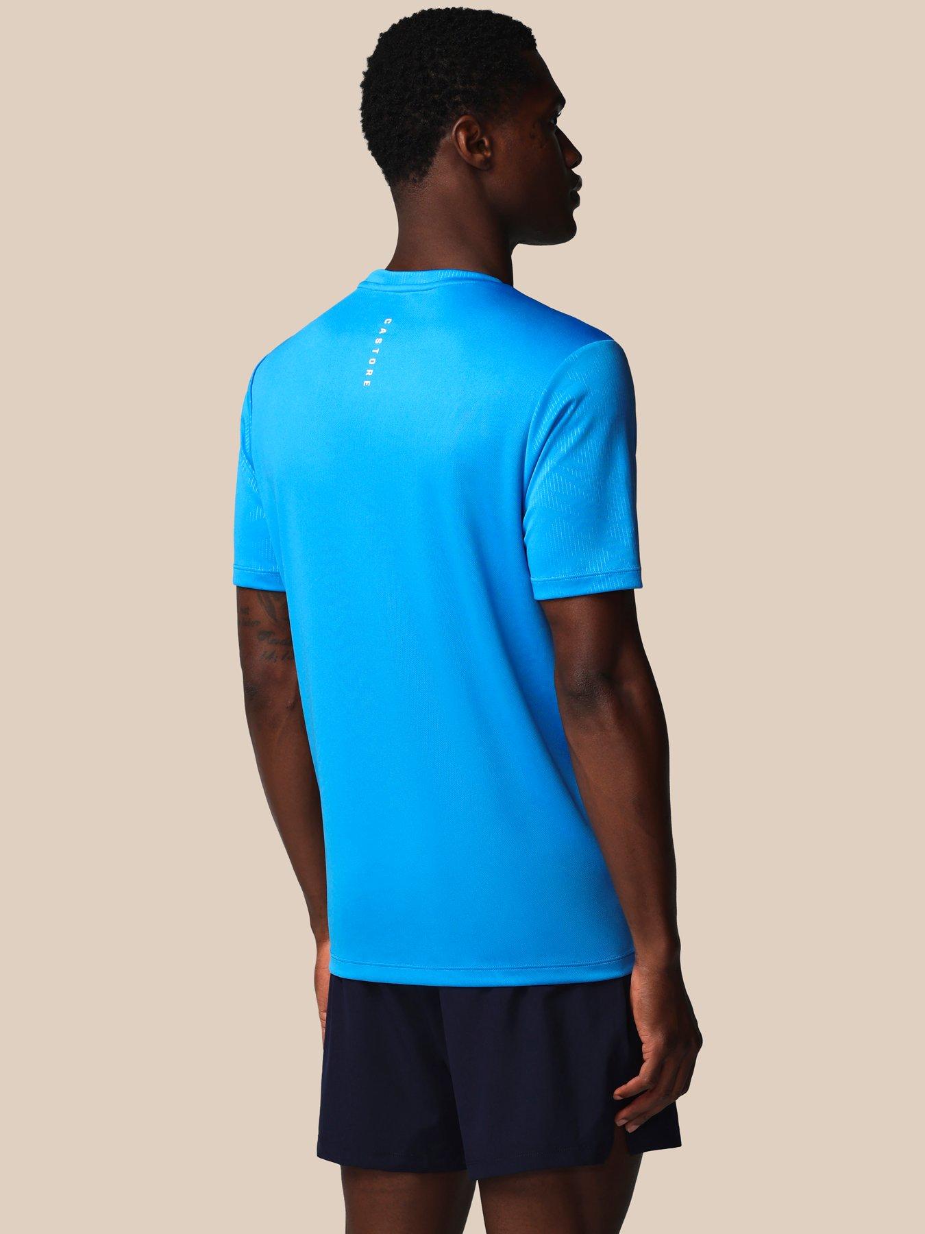 castore-mens-training-printed-t-shirt-bluestillFront