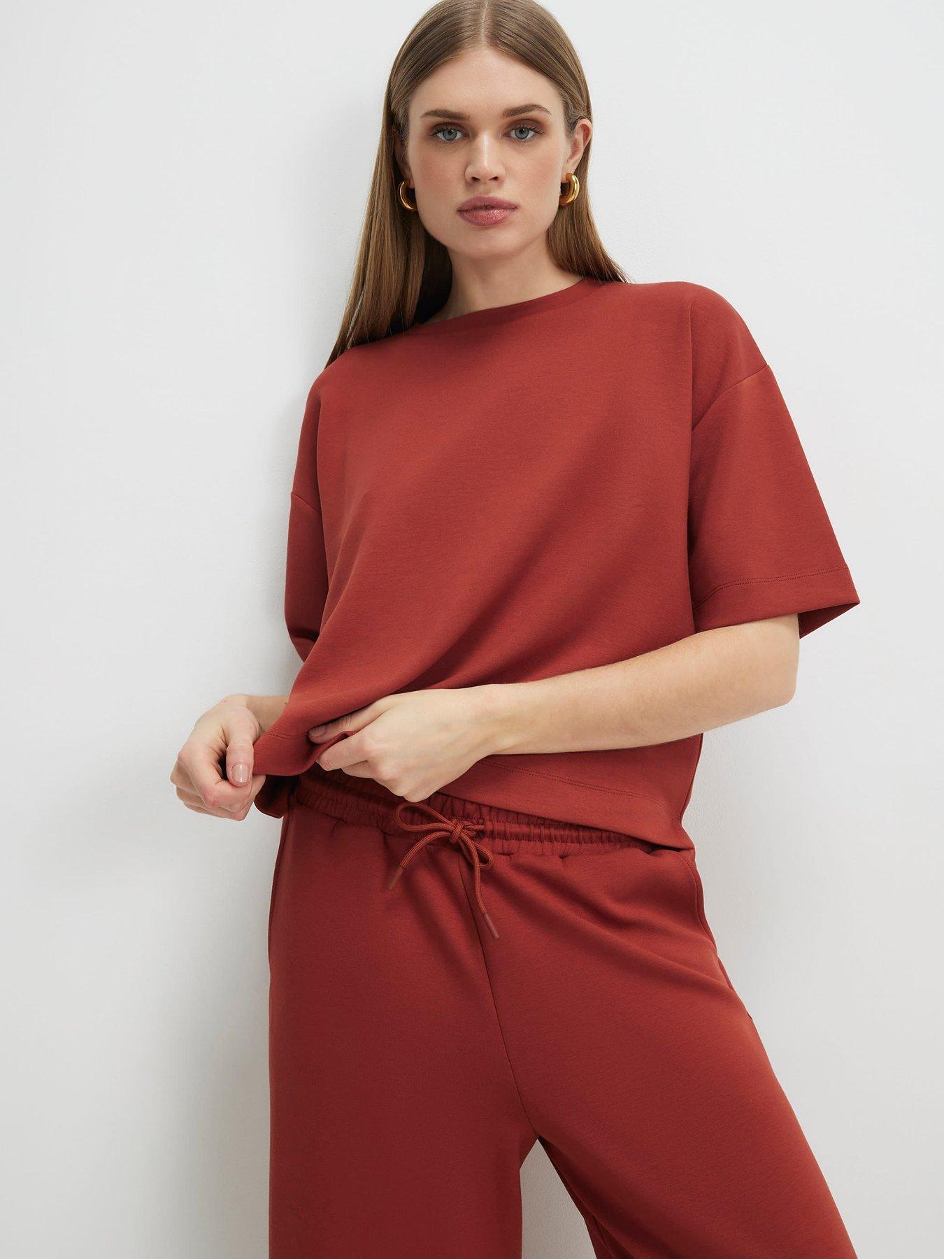 river-island-short-sleeve-premium-boxy-t-shirt-orangefront