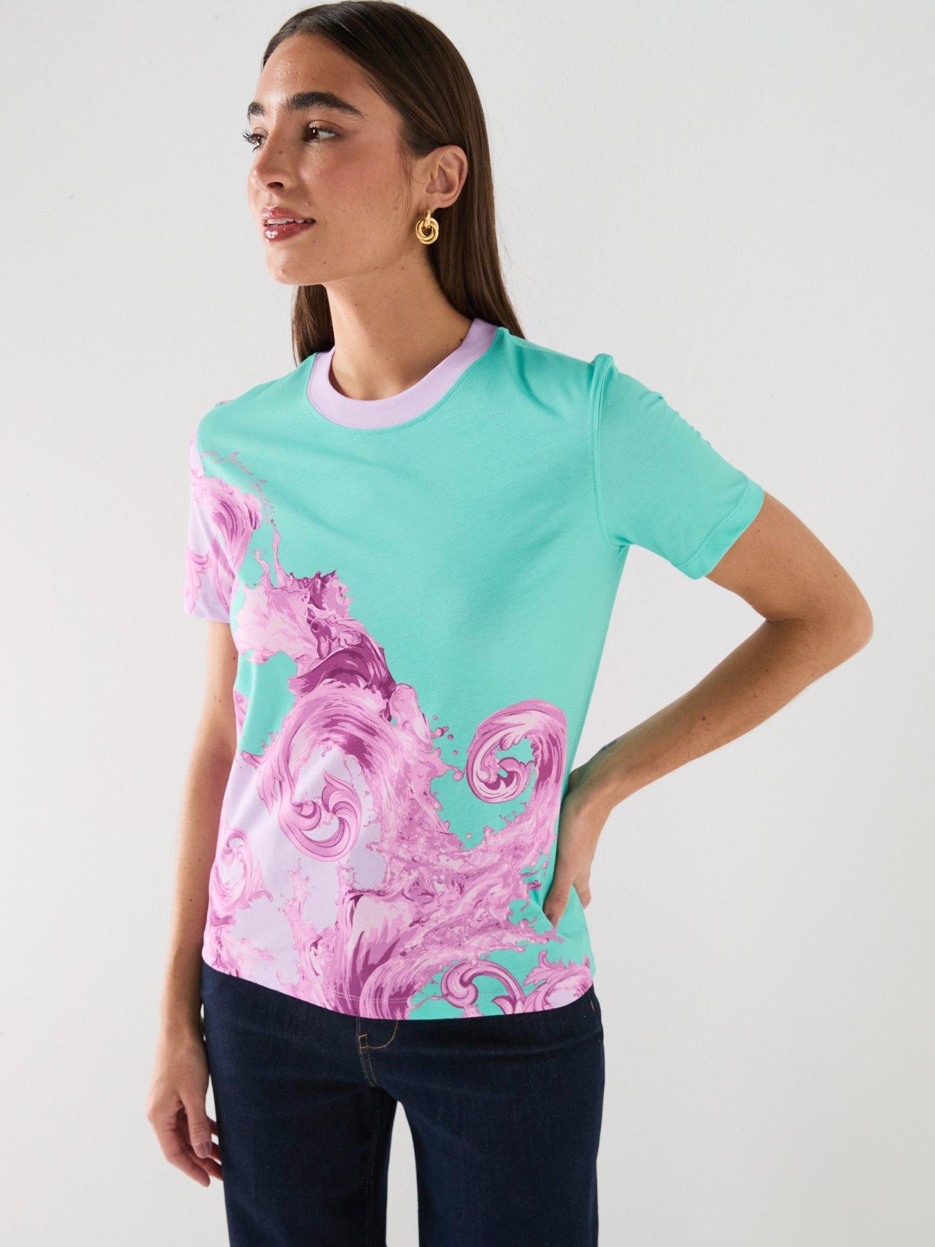 Versace Jeans Couture Placed T-Shirt - Purple