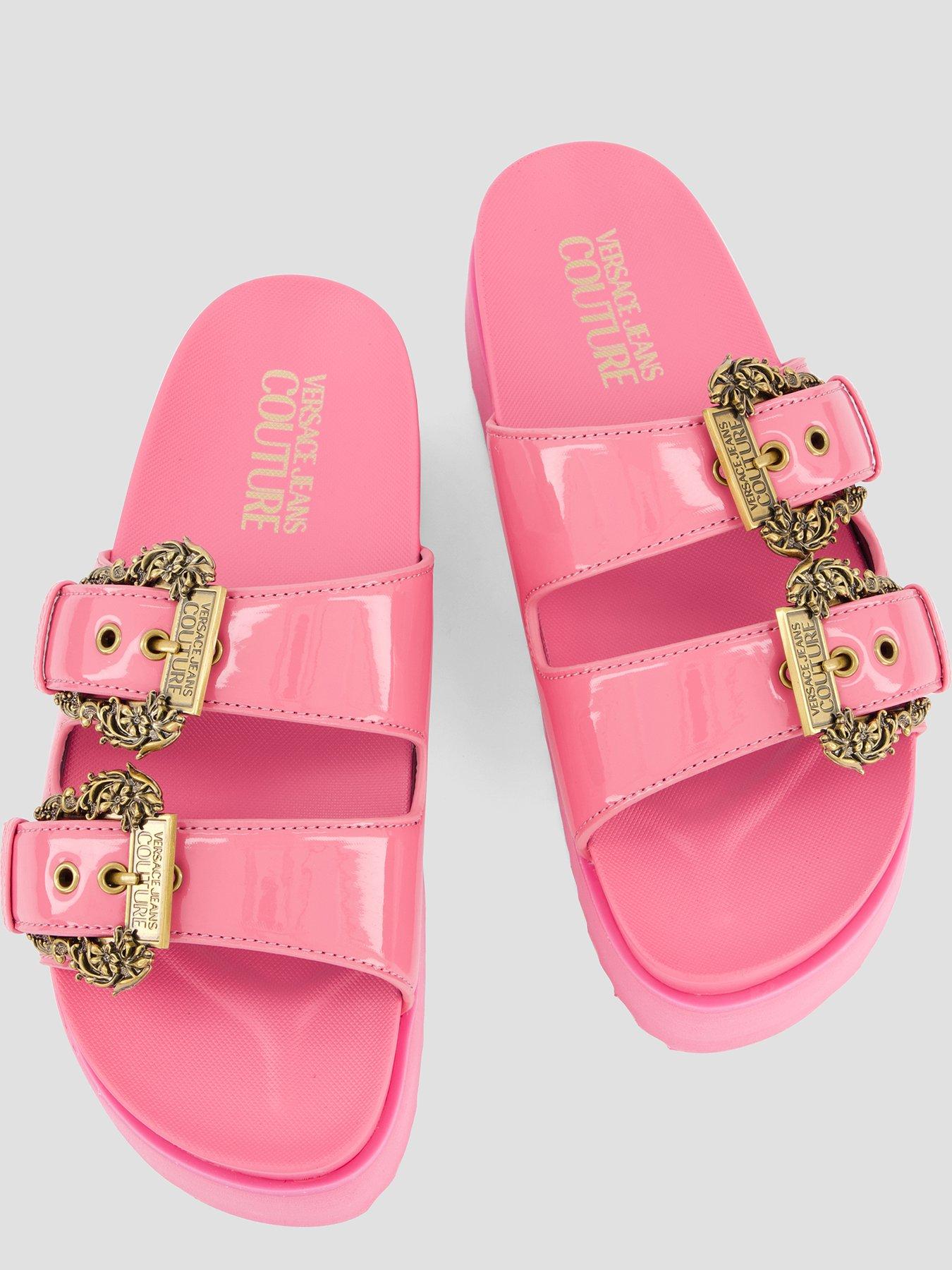 Image 3 of 7 of Versace Jeans Couture Double Bucket Platform Sandal