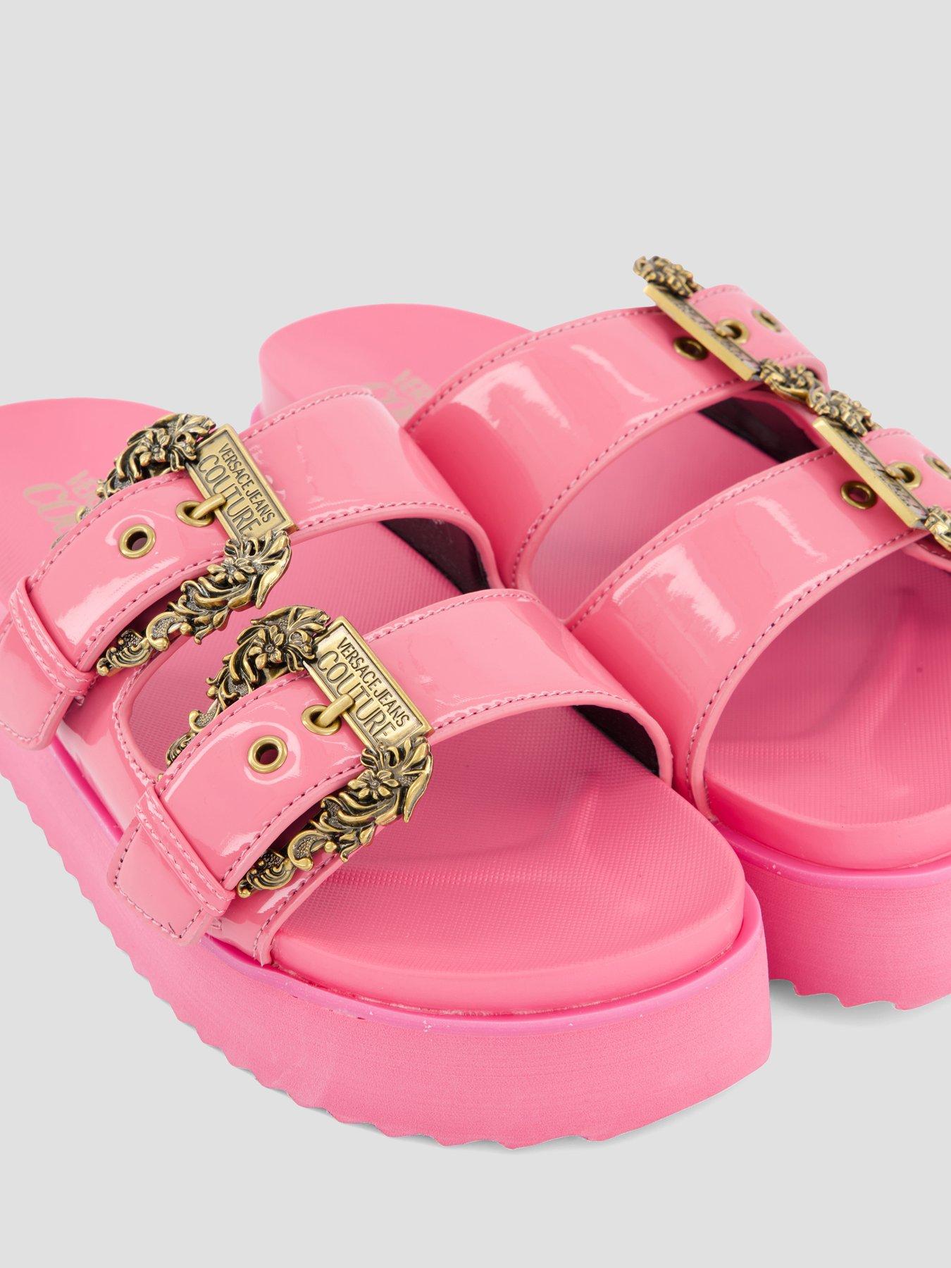 Image 5 of 7 of Versace Jeans Couture Double Bucket Platform Sandal