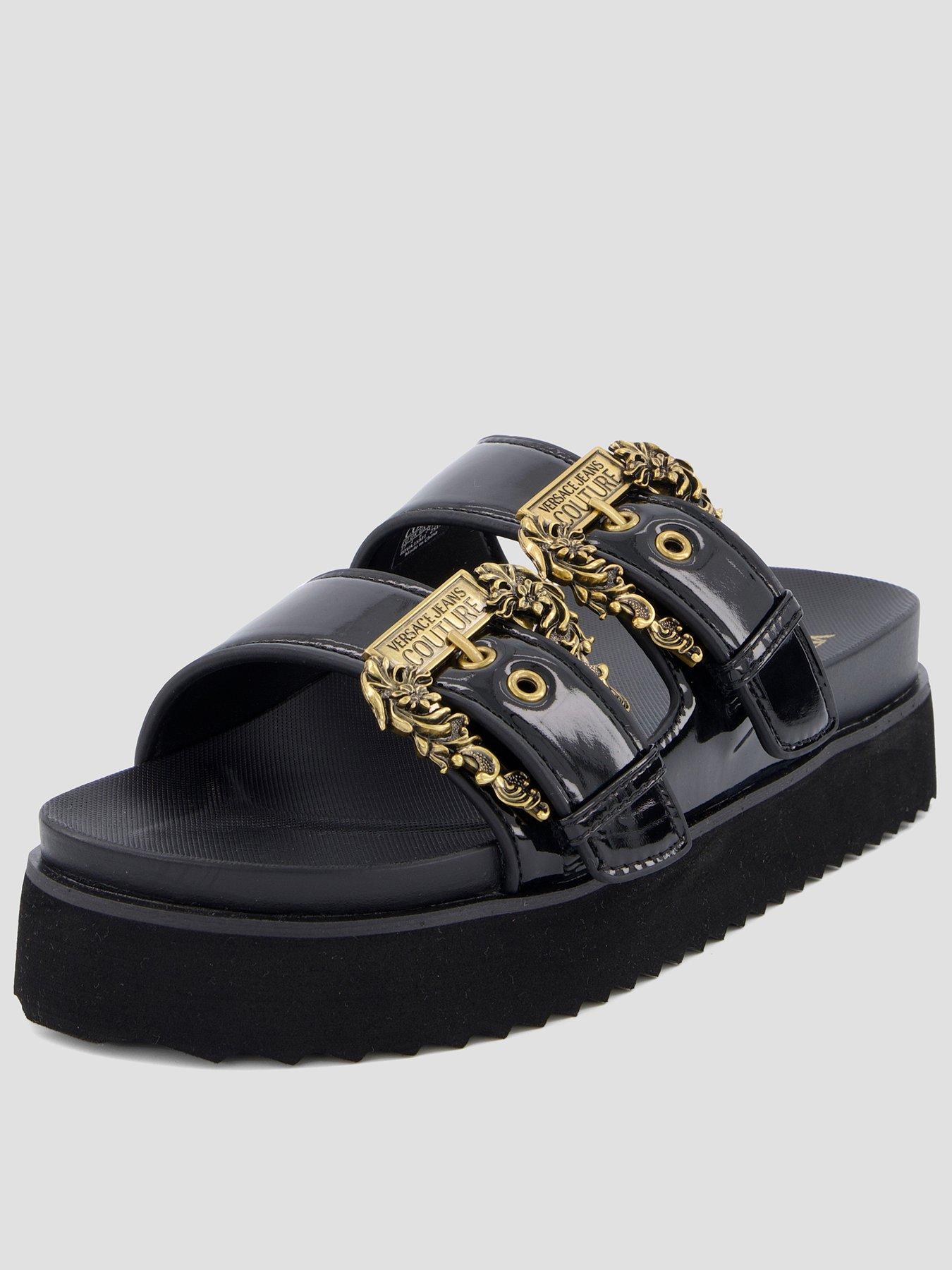 Versace Jeans Couture Double Bucket Platform Sandal