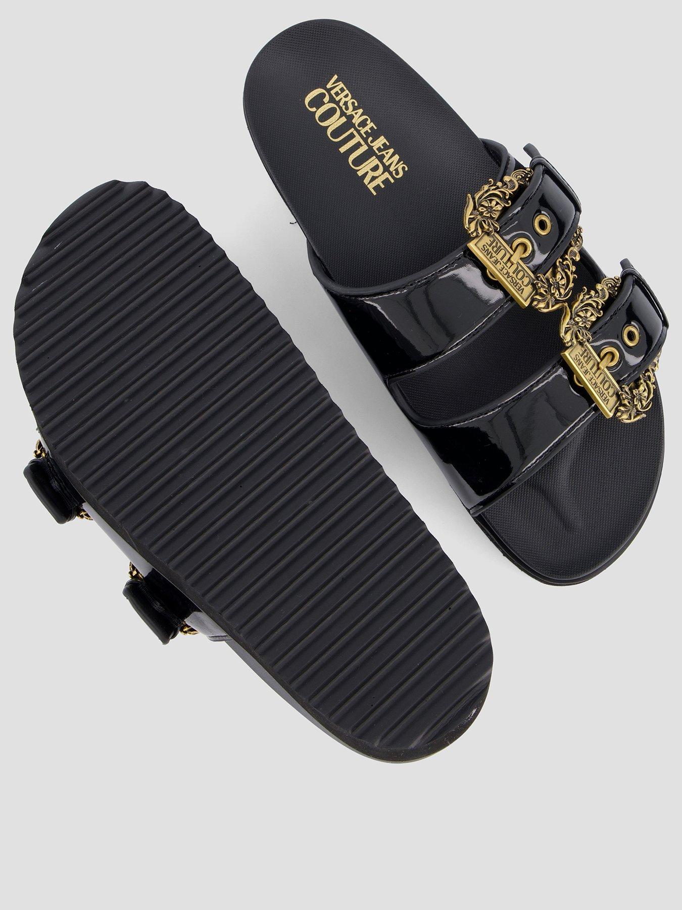 Image 3 of 8 of Versace Jeans Couture Double Bucket Platform Sandal