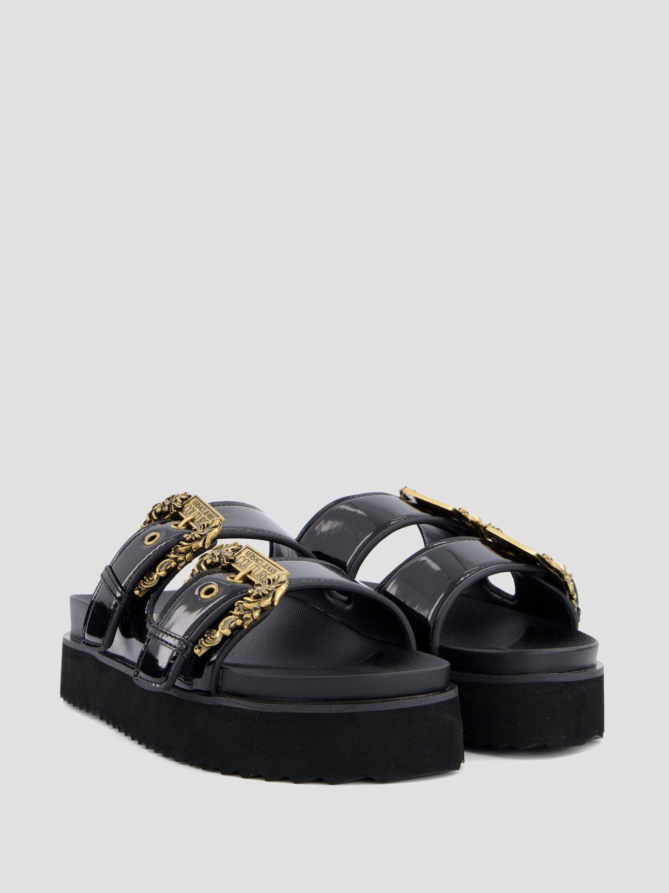 Image 7 of 8 of Versace Jeans Couture Double Bucket Platform Sandal