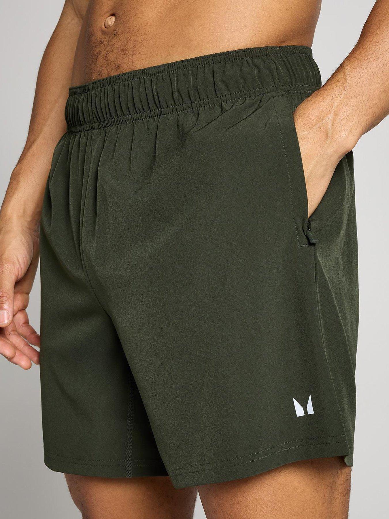 myprotein-mens-training-core-training-7-inch-woven-shorts-greenoutfit