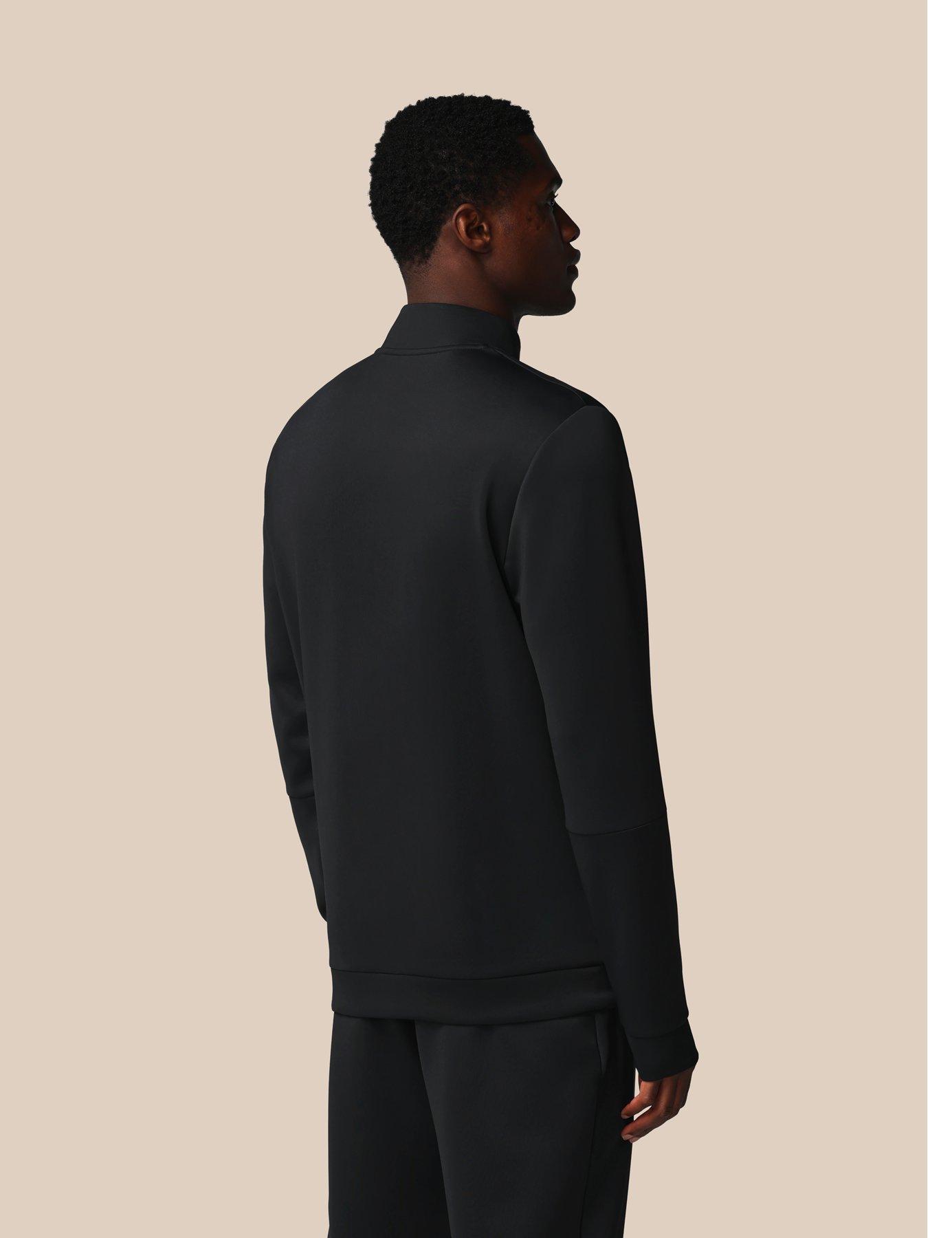 castore-mens-training-flex-14-zip-sweatshirt-blackstillFront