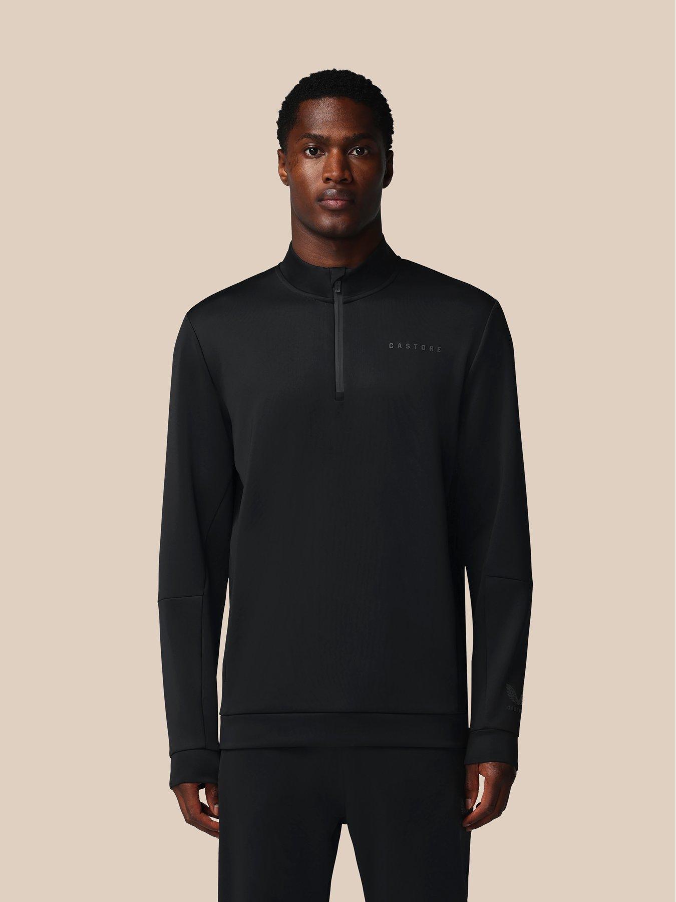 castore-mens-training-flex-14-zip-sweatshirt-blackdetail
