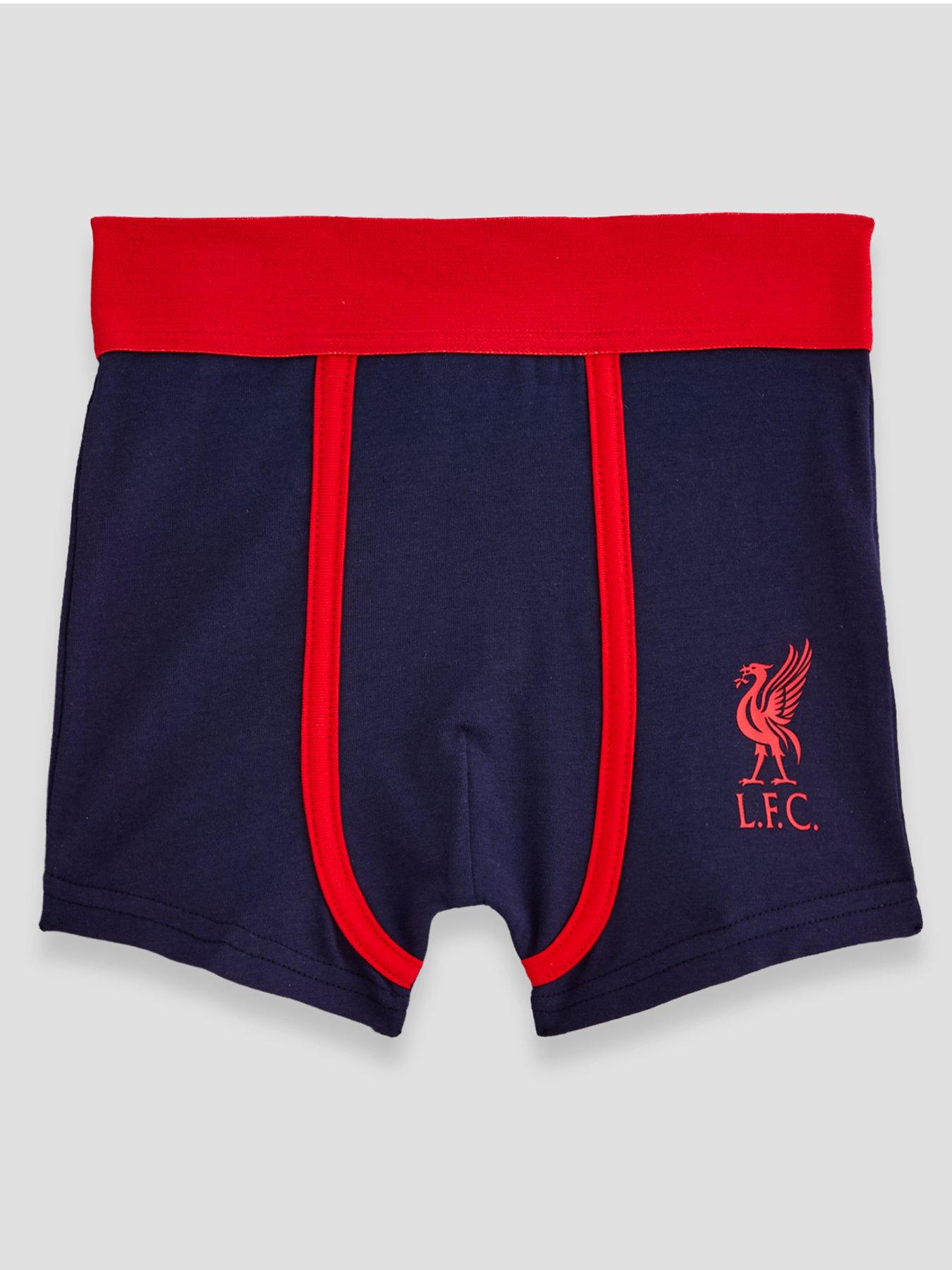 Image 2 of 5 of Liverpool FC Boys 3 Pack Liverpool FC Logo Trunks - Multi