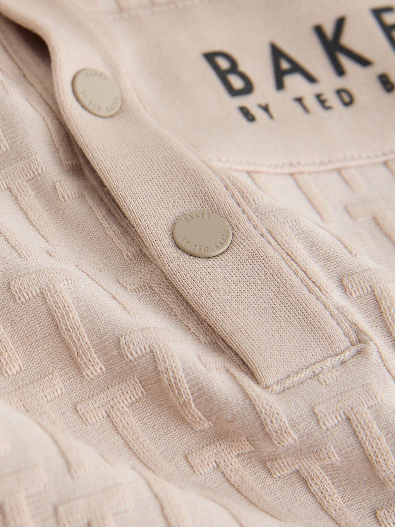 ted-baker-baby-boys-logo-romper-hat-set-beigedetail