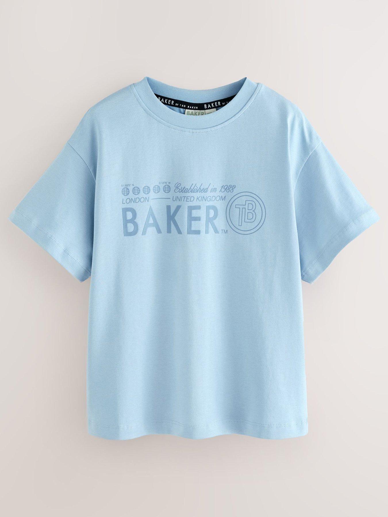 Image 2 of 7 of Ted Baker Older Boys 3 Pack Graphic Logo T-Shirts - Neutral
