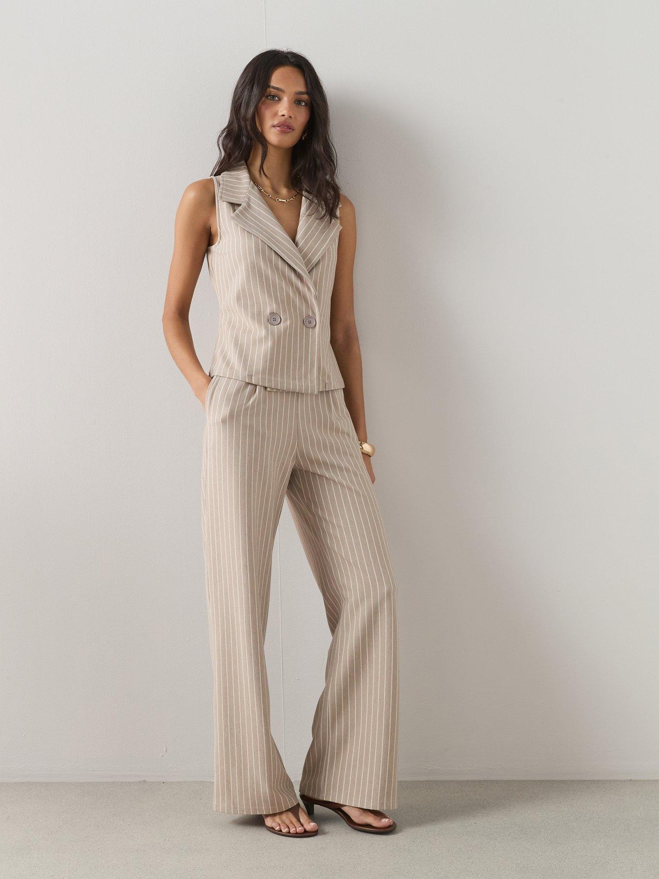 the-very-collection-pinstripe-pleat-detail-wide-leg-trouser-cream