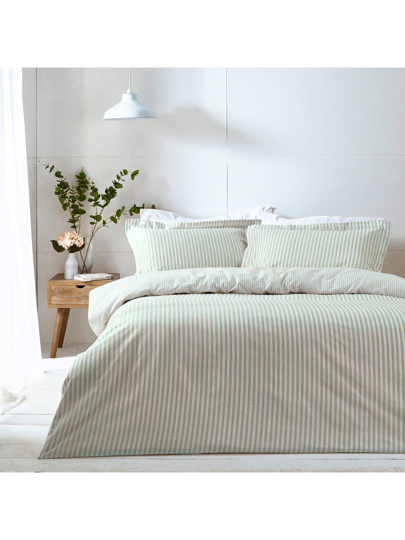 Image 4 of 4 of Yard Hebden Duvet Set Eucalyptus