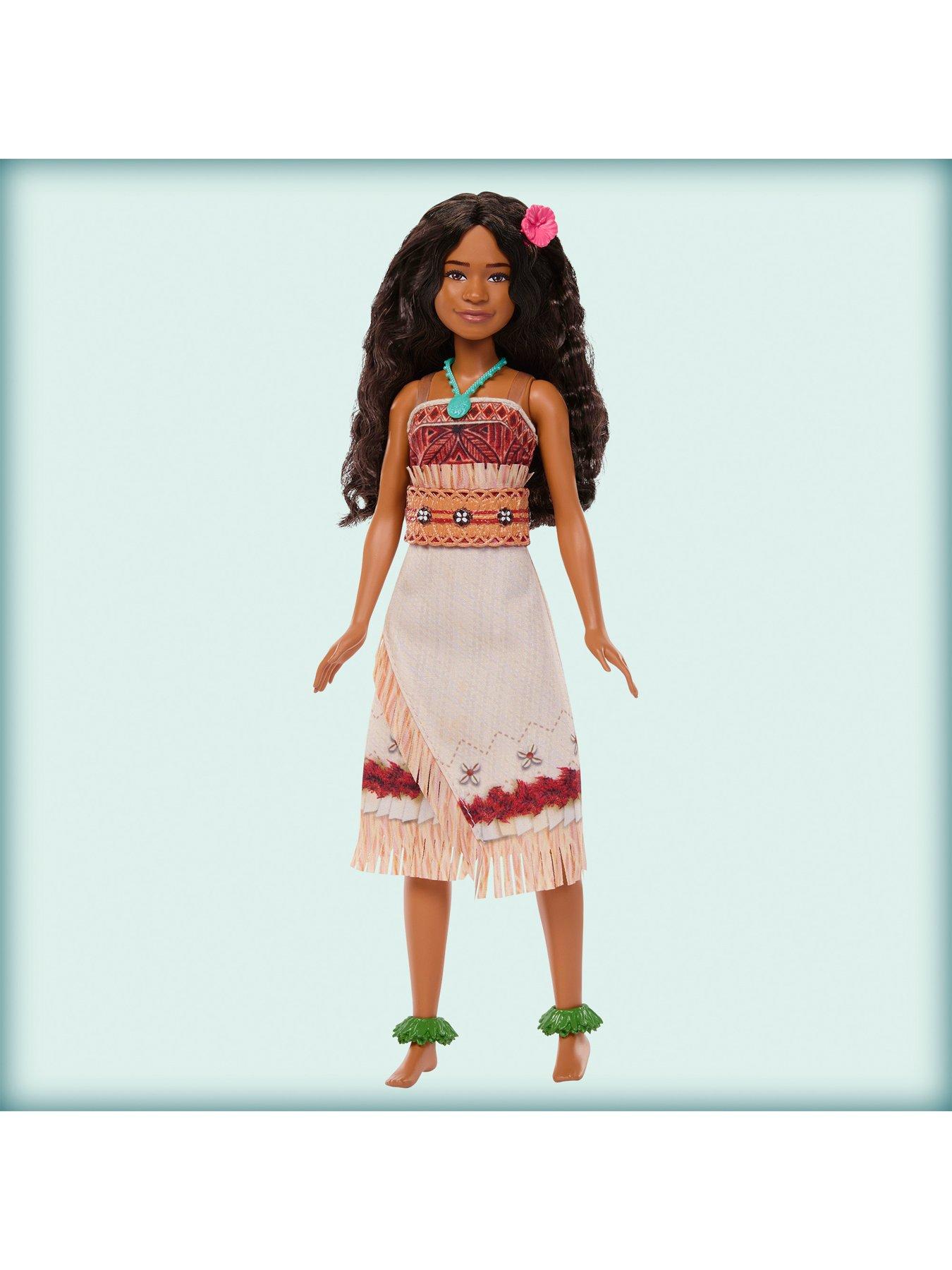Image 3 of 7 of Disney Moana Doll with Removable Fashion &amp; 5 Accessories, Inspired by Live Action Movie