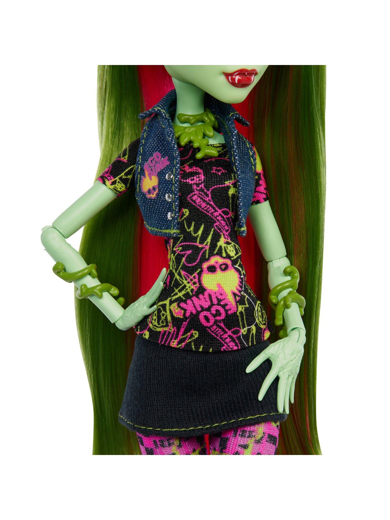 Image 5 of 6 of Monster High Boo-riginal Creeproduction Venus McFlytrap Doll with Diary, Doll Stand and Pet