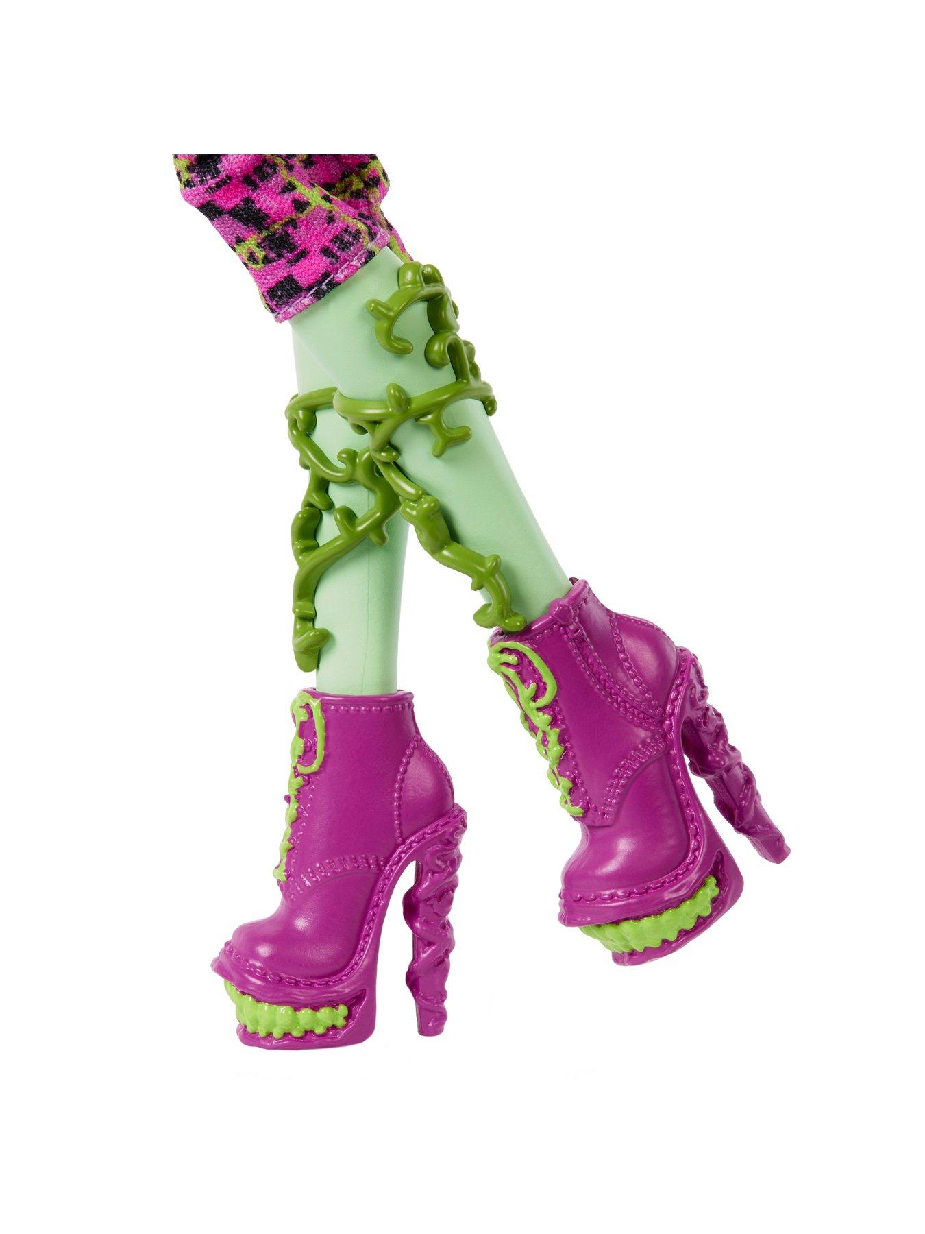 Image 6 of 6 of Monster High Boo-riginal Creeproduction Venus McFlytrap Doll with Diary, Doll Stand and Pet