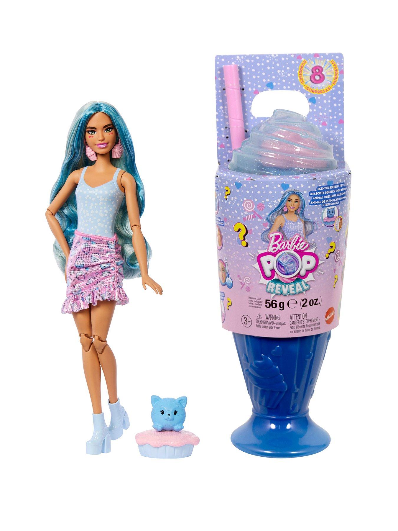 Image 1 of 7 of Barbie Pop&nbsp;Reveal Sweet Treat Series Doll &amp; Accessories Set, Cool Cupcake Fashion Doll &amp; Pet