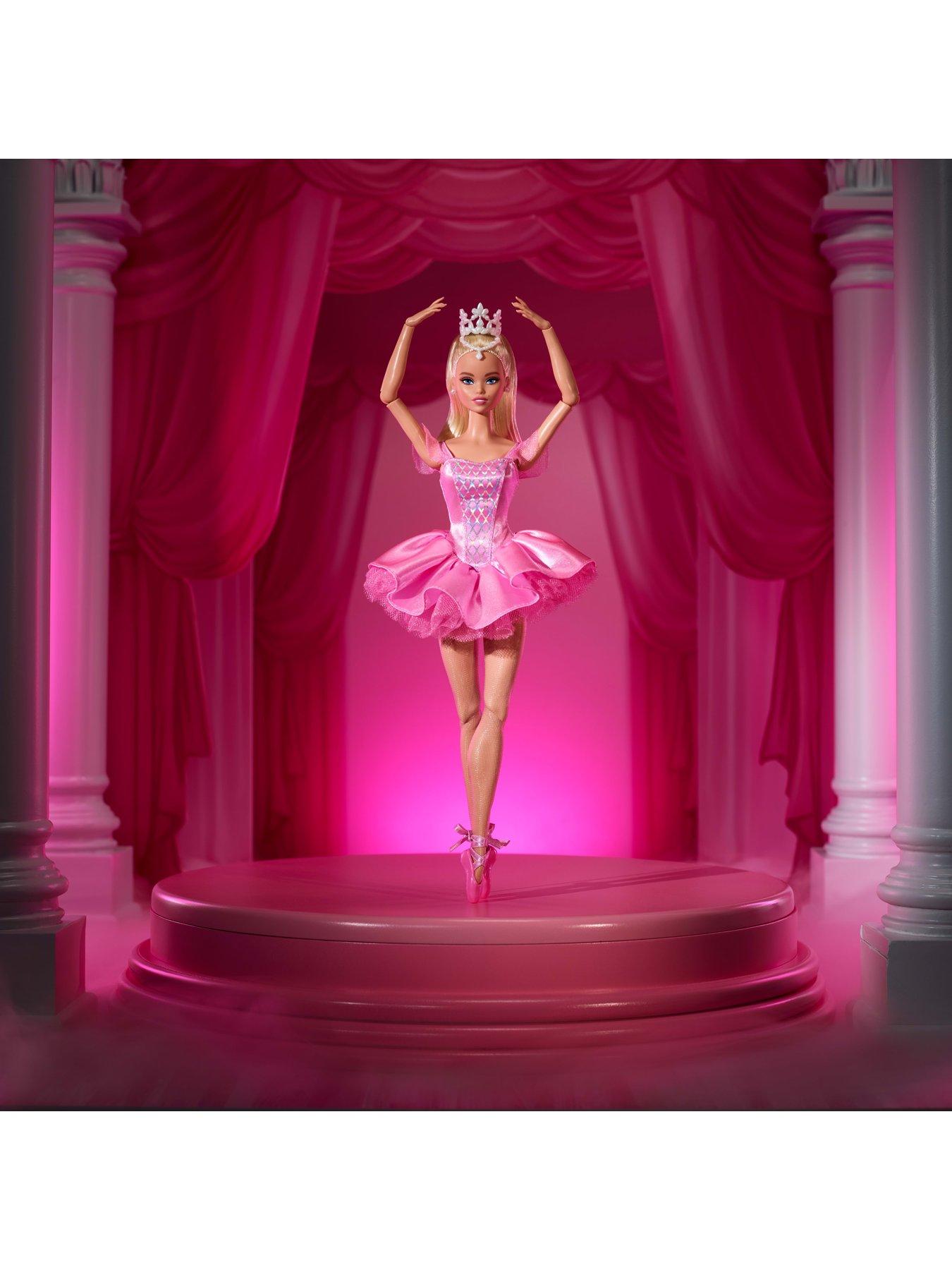 Image 2 of 8 of Barbie Signature Ballet Wishes Doll, Collectible Fashion Doll in Satiny, Pink Tutu