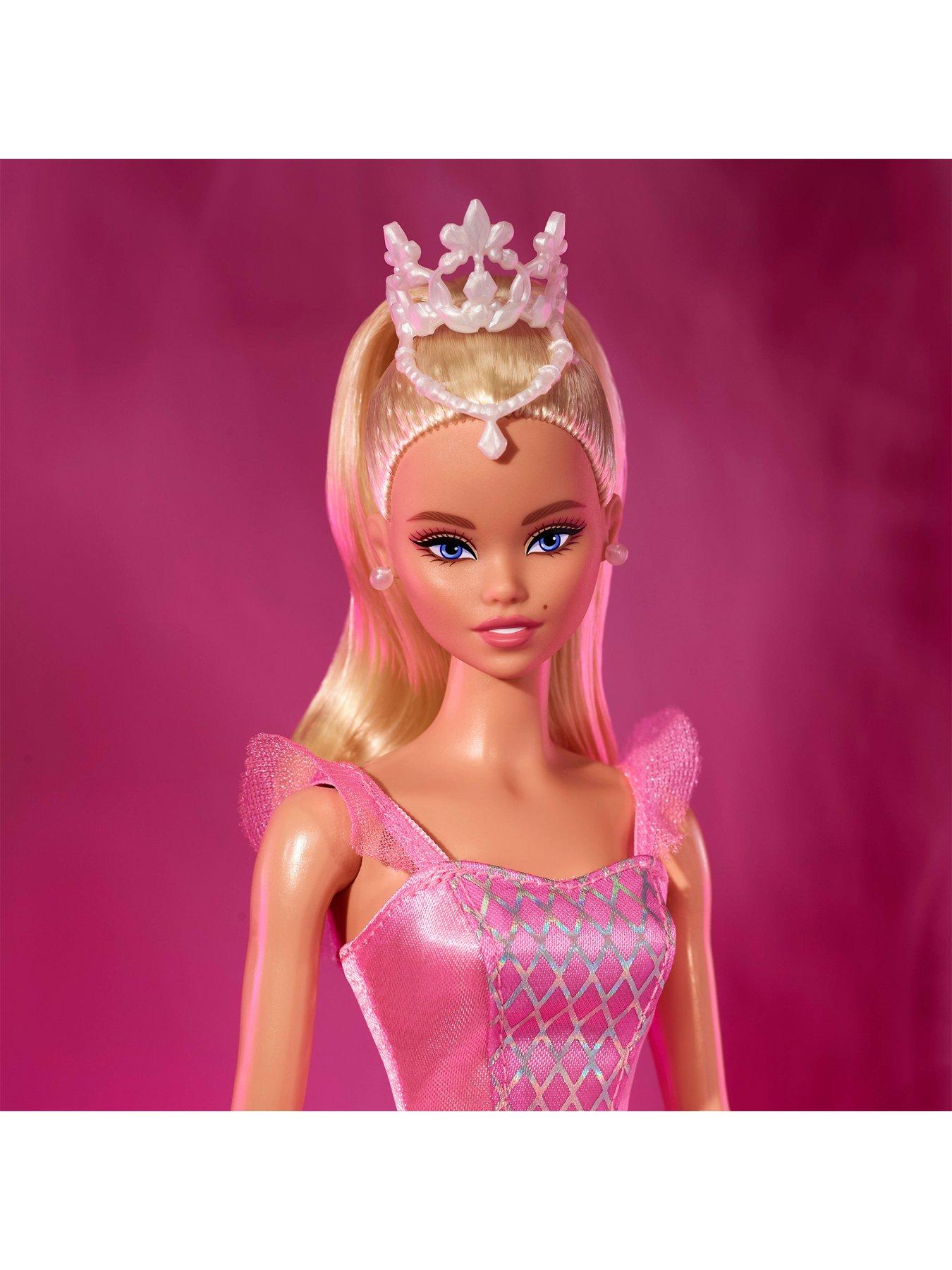 Image 4 of 8 of Barbie Signature Ballet Wishes Doll, Collectible Fashion Doll in Satiny, Pink Tutu
