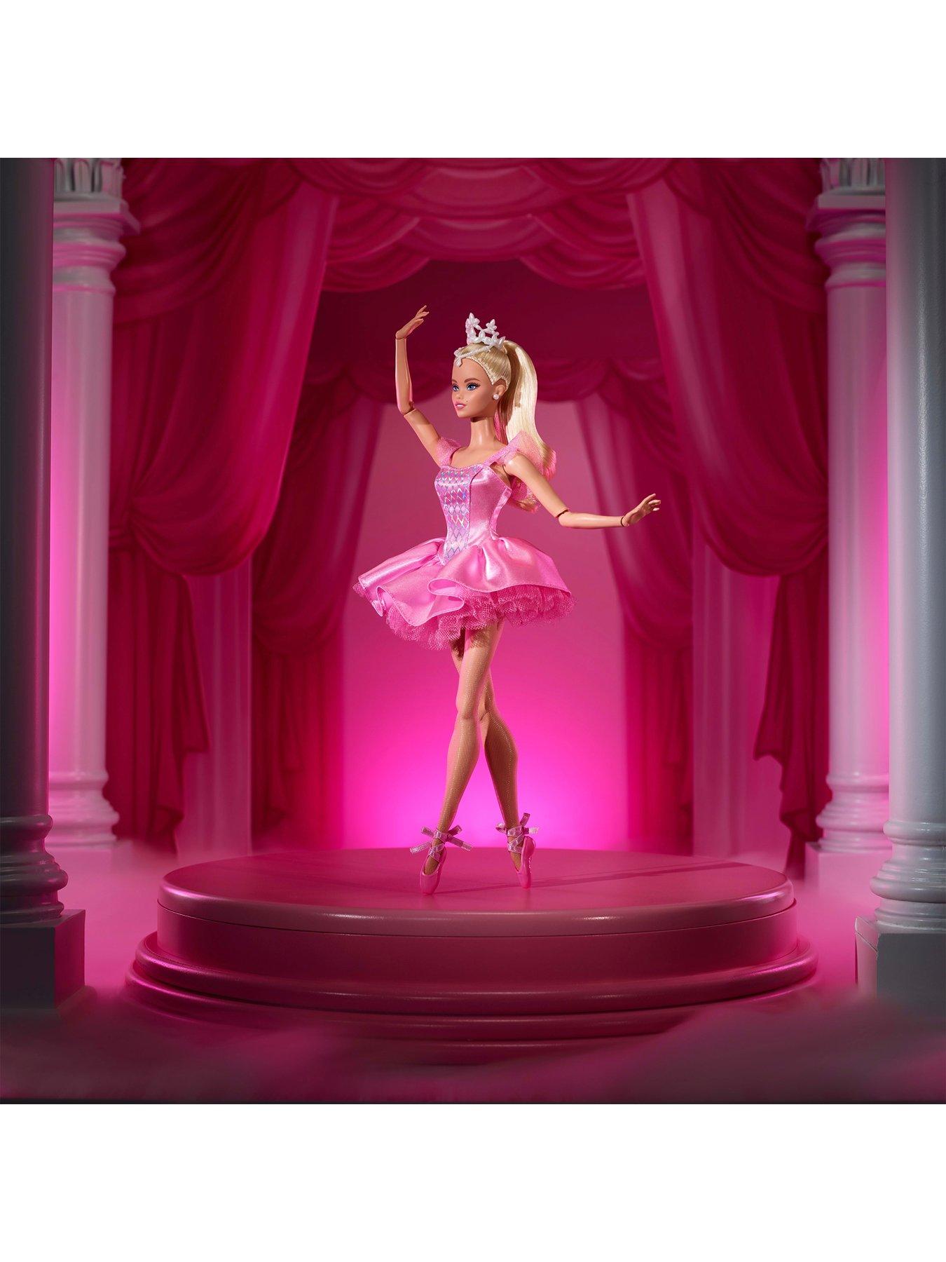 Image 5 of 8 of Barbie Signature Ballet Wishes Doll, Collectible Fashion Doll in Satiny, Pink Tutu