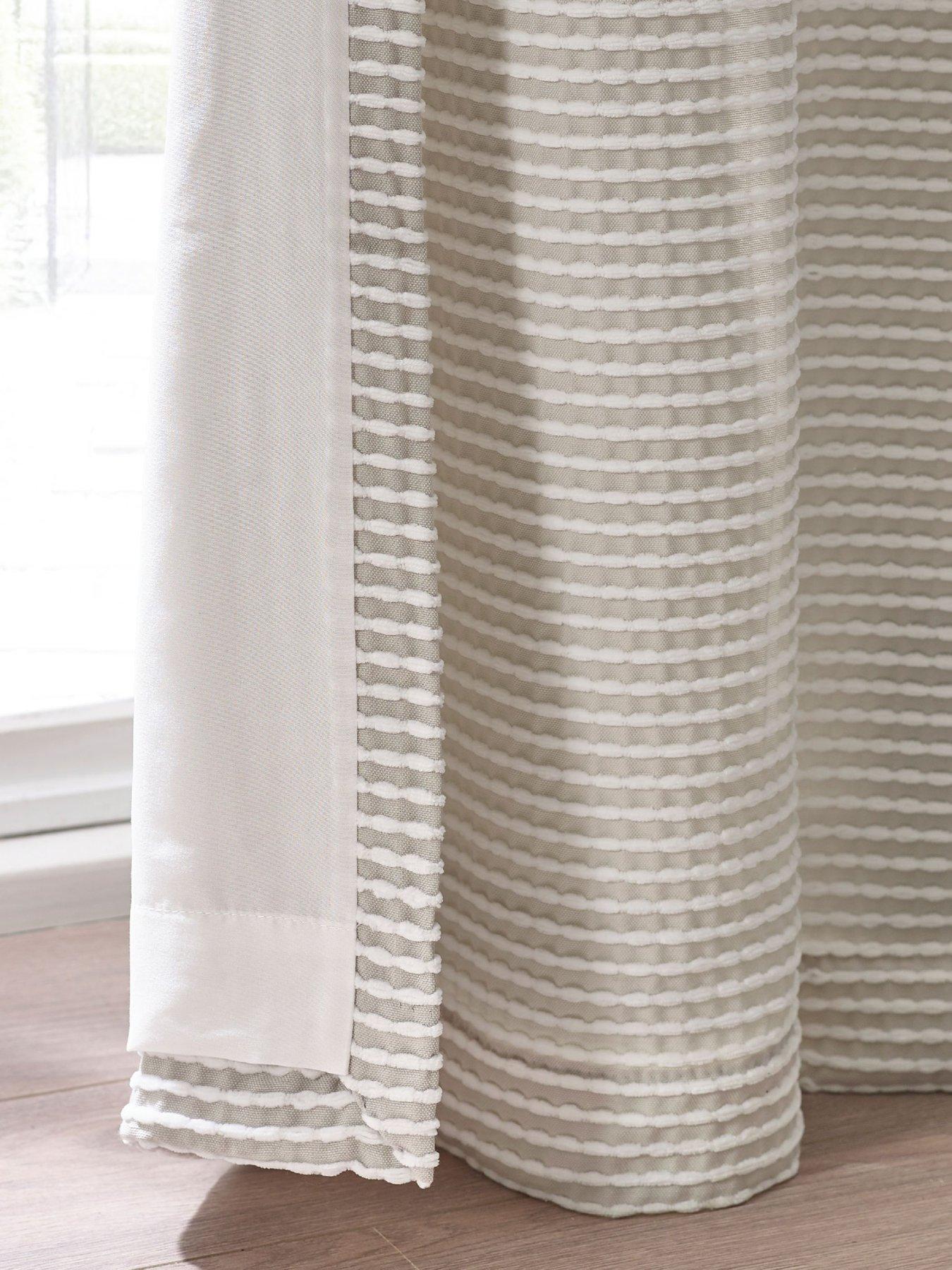 Catherine Lansfield Living Stab Stitch 125 x 150 cm Deken sprei natuurlijk