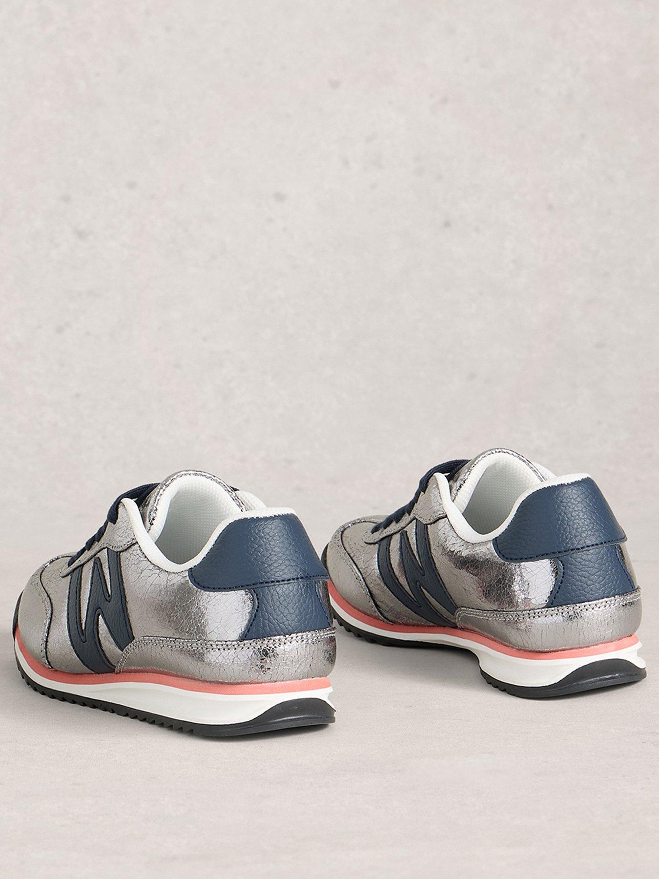 Image 3 of 4 of White Stuff Lucy Trainer - Silver-Tone