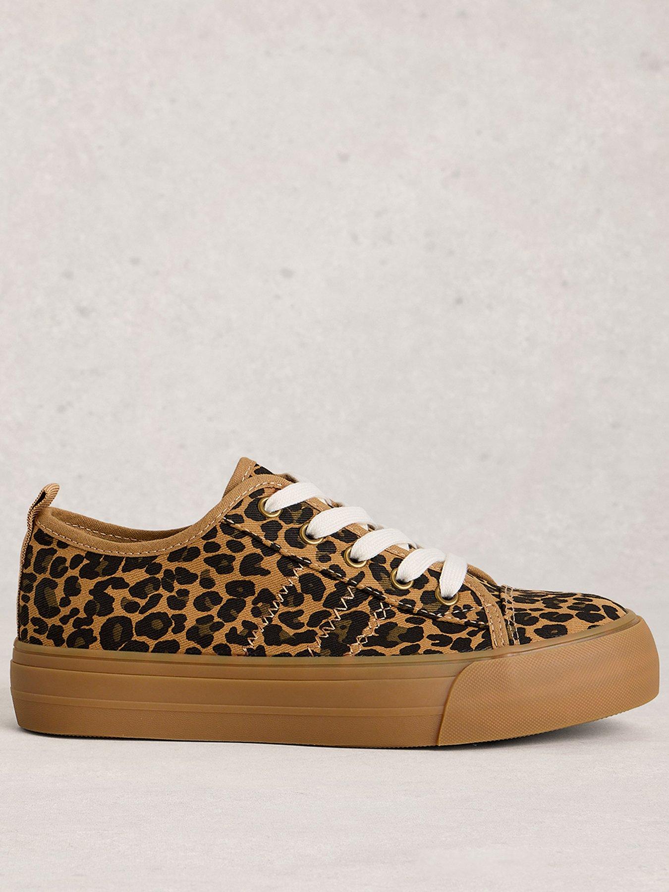 Image 1 of 4 of White Stuff Pippa Flatform Trainer - Brown
