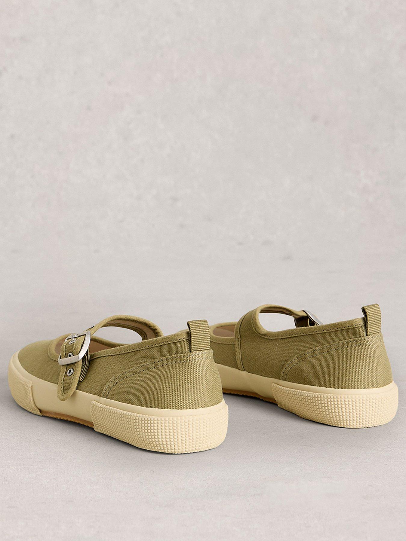 Image 3 of 4 of White Stuff Pippa Mary Jane Trainer - Green