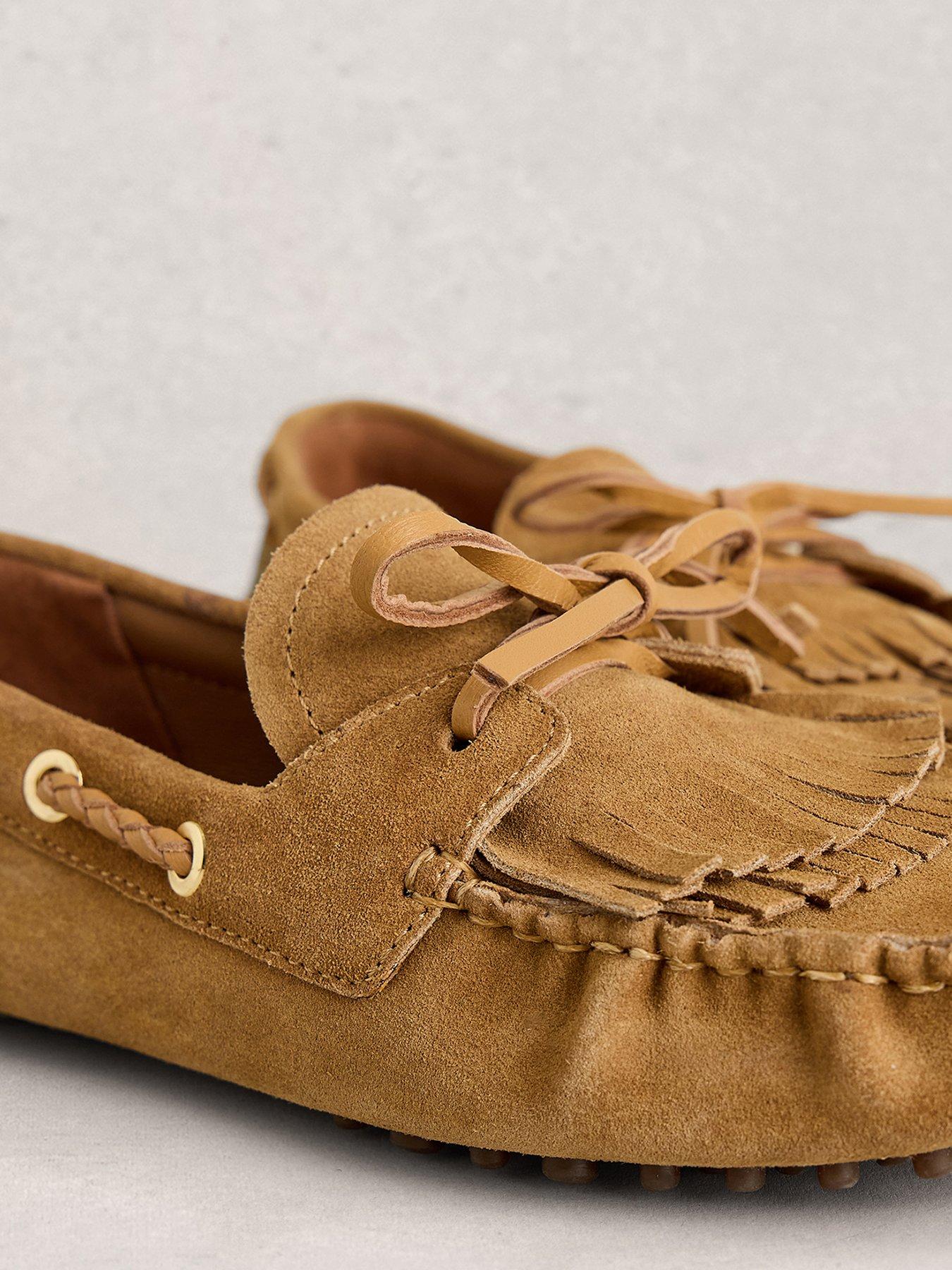 Image 4 of 4 of White Stuff Tilda Tassel Loafer - Brown