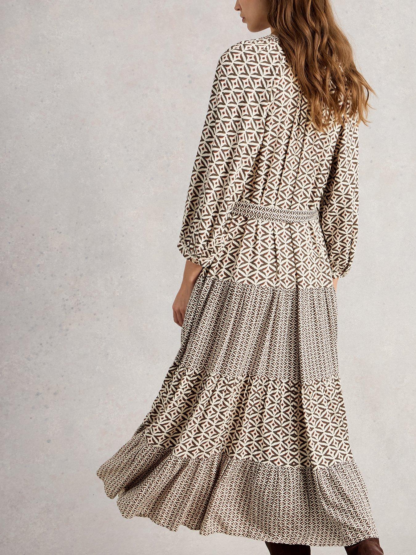 Image 2 of 6 of White Stuff Clementine Midi Dress - Black