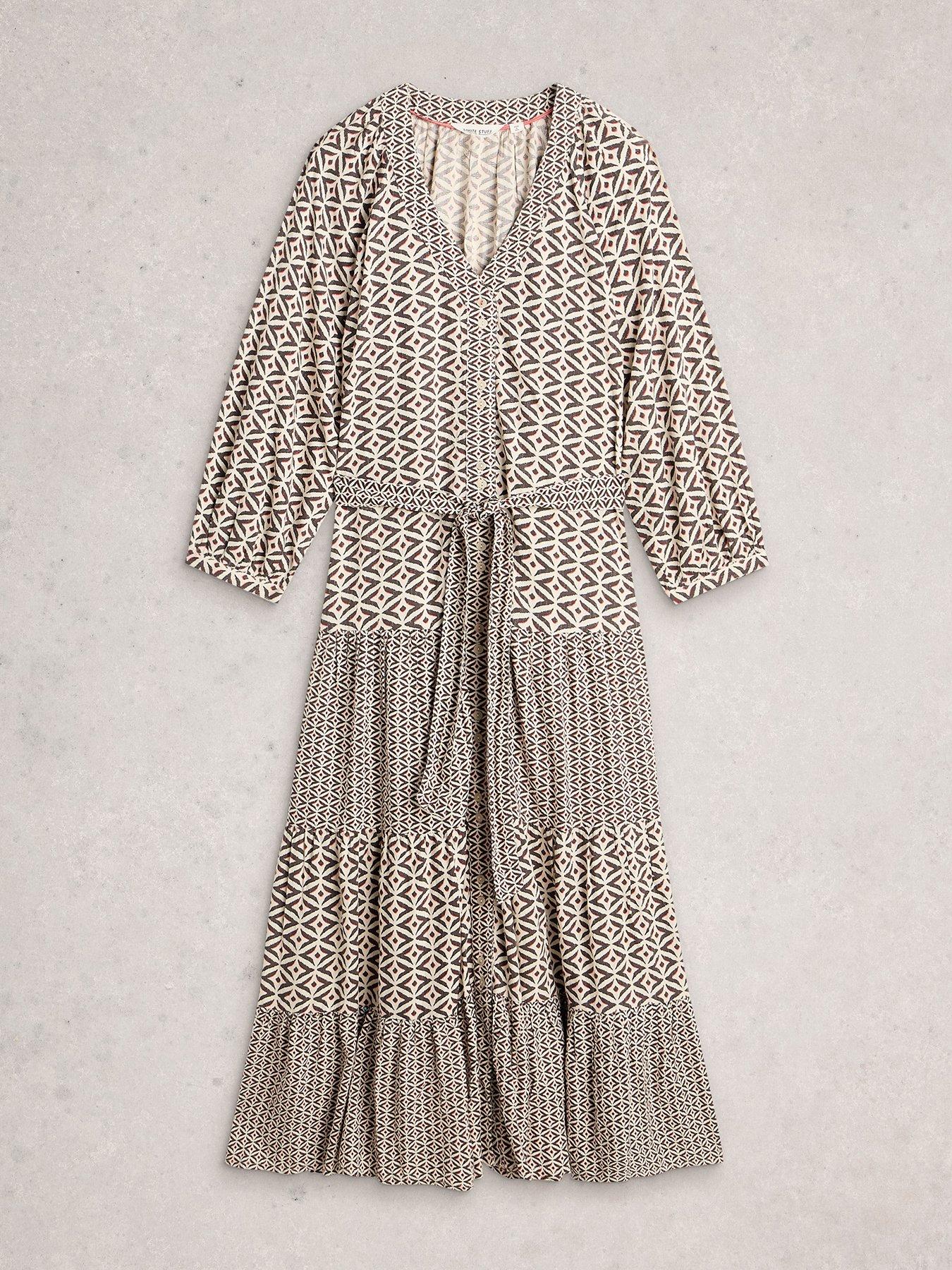 Image 5 of 6 of White Stuff Clementine Midi Dress - Black