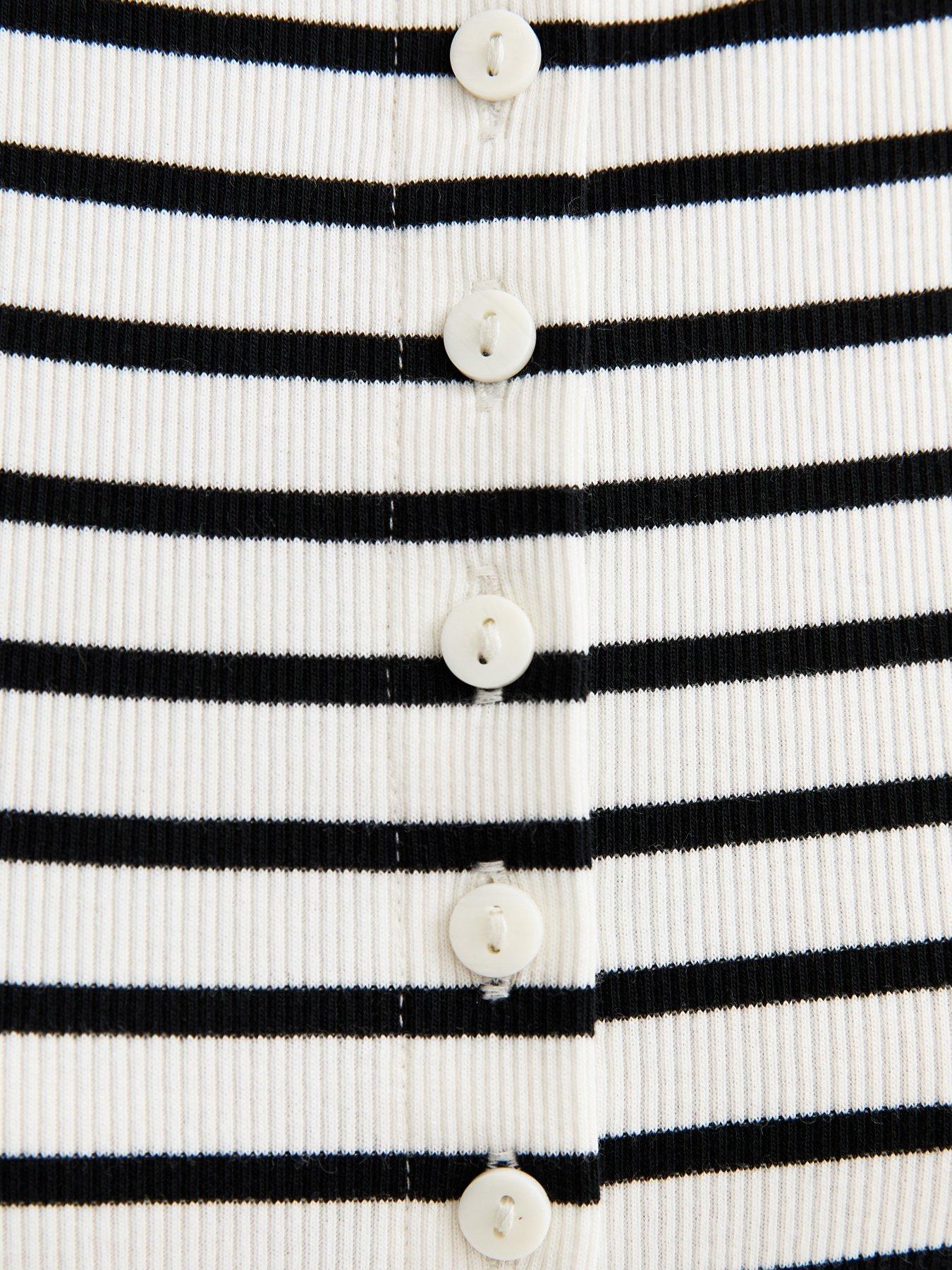 new-look-striped-button-through-tank-top-blackdetail