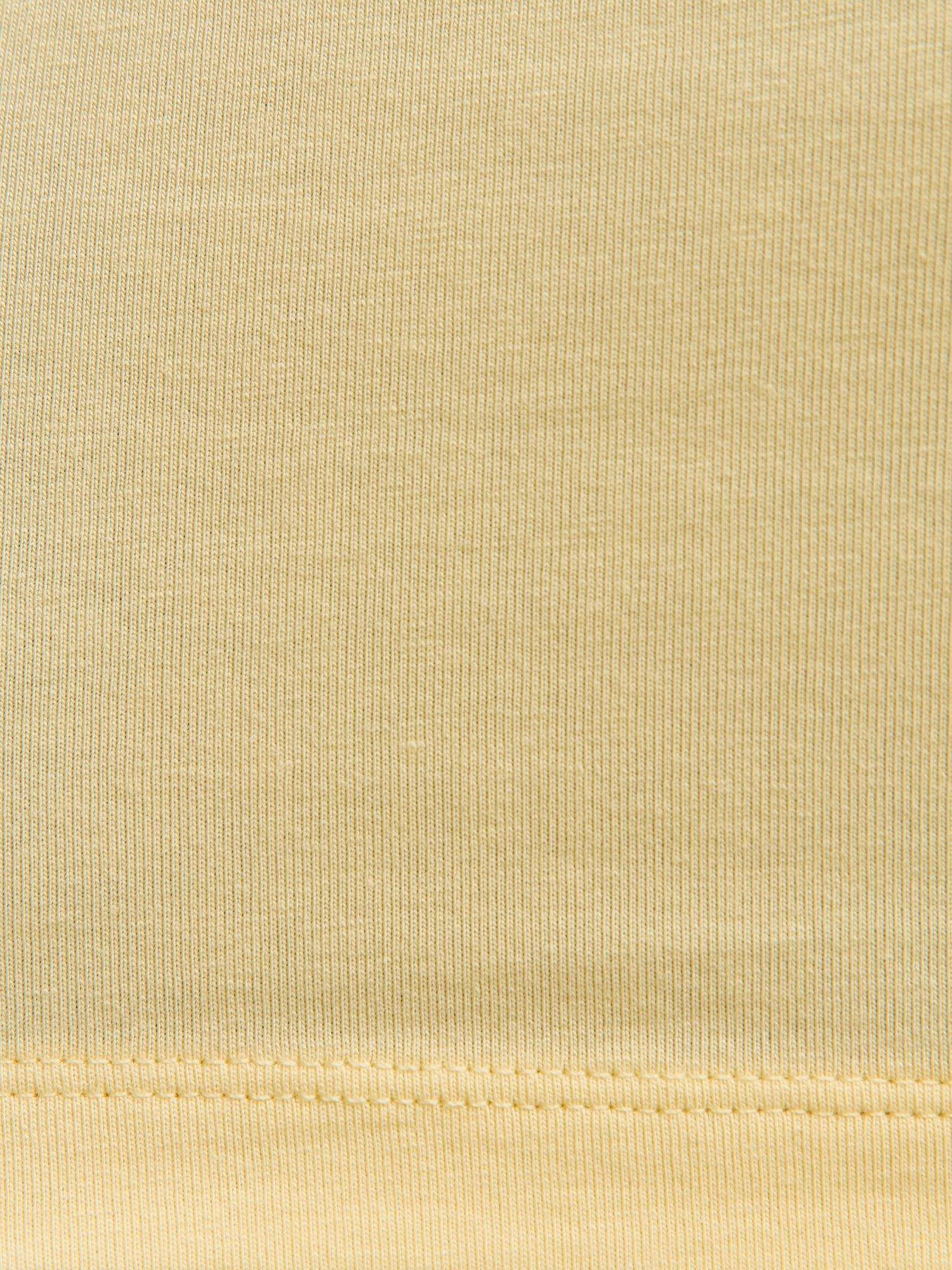 Image 5 of 5 of New Look Slash Neck Vest Top - Light Yellow