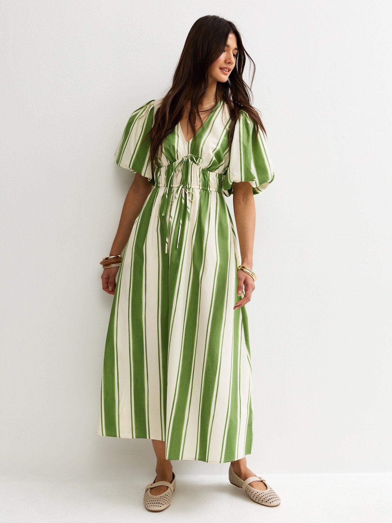 Dresses | New Look | Midi (Knee) | Summer | Green | Women | Very