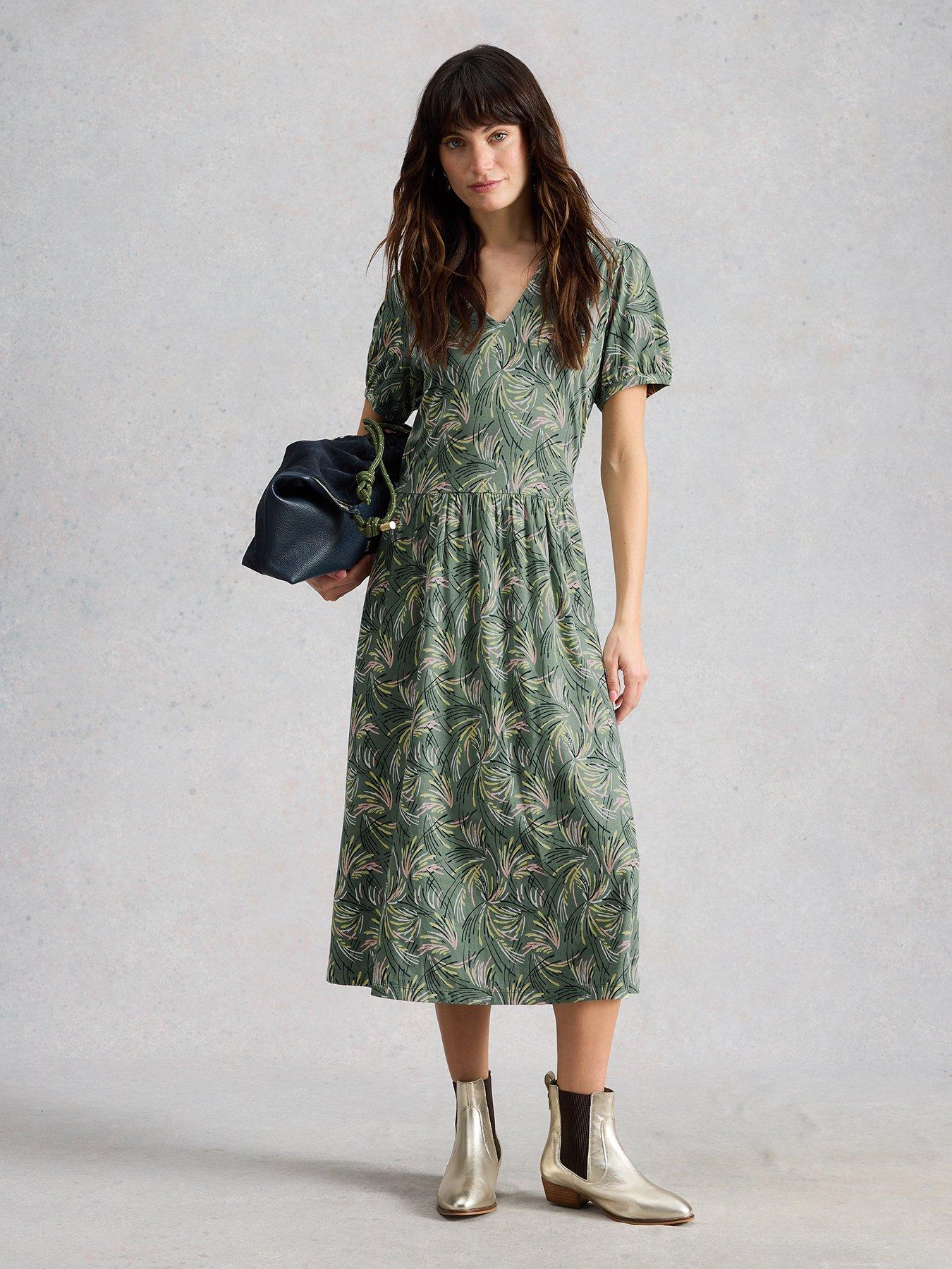 Image 3 of 6 of White Stuff Leah Jersey Dress