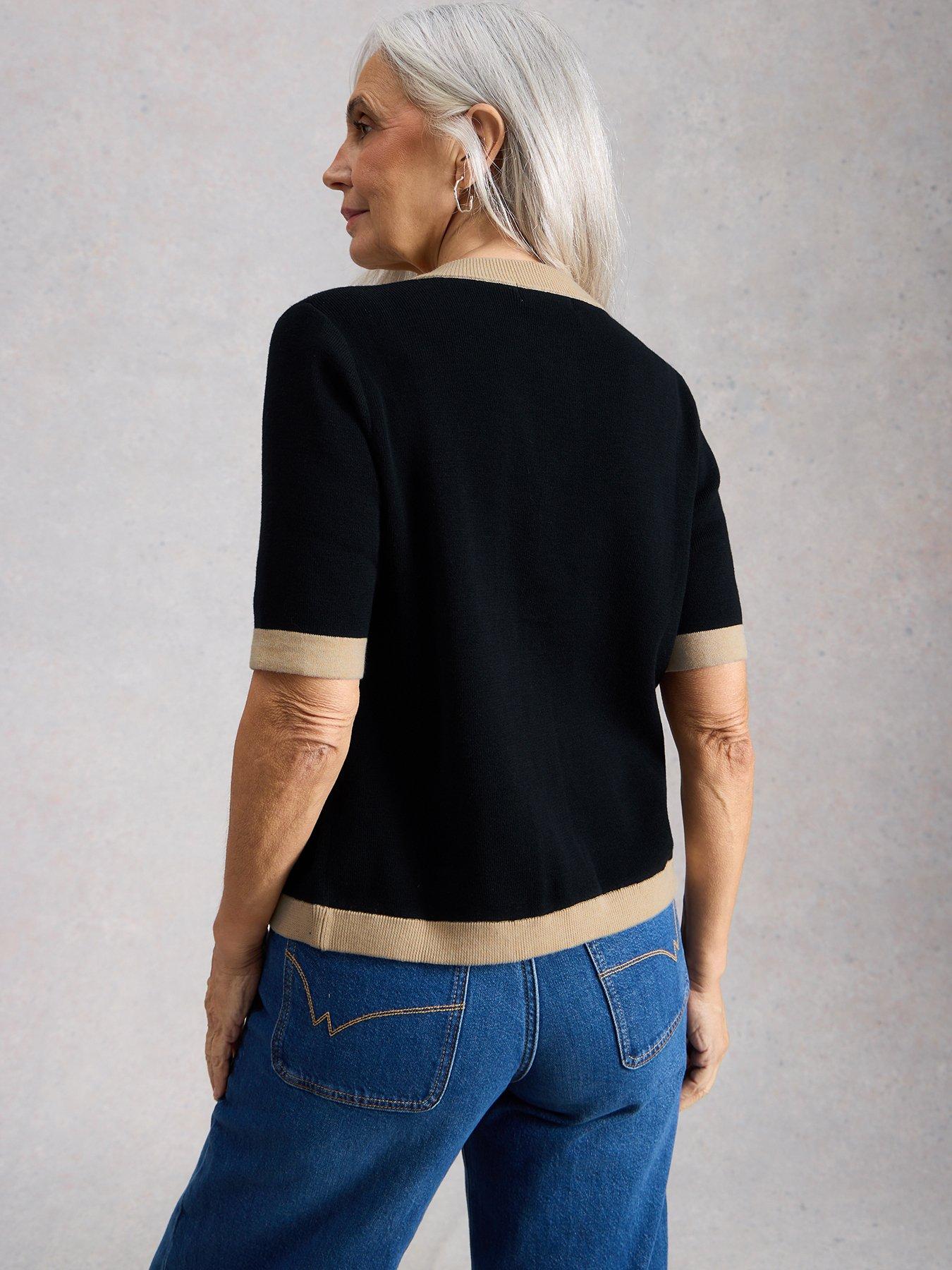 white-stuff-charlotte-short-sleeve-cardigan-blackstillFront