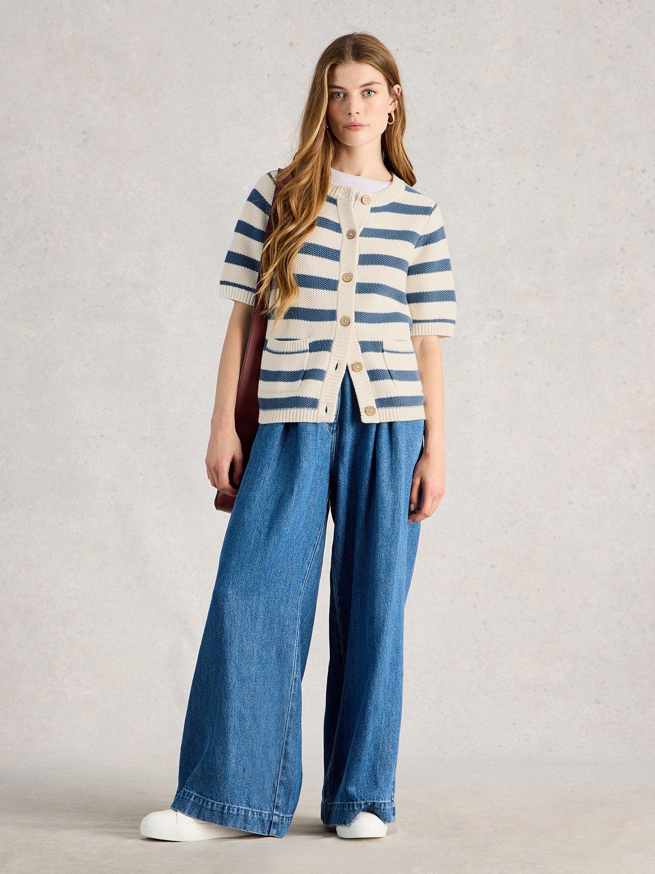 Image 3 of 6 of White Stuff Isabella Short Sleeve Cardi