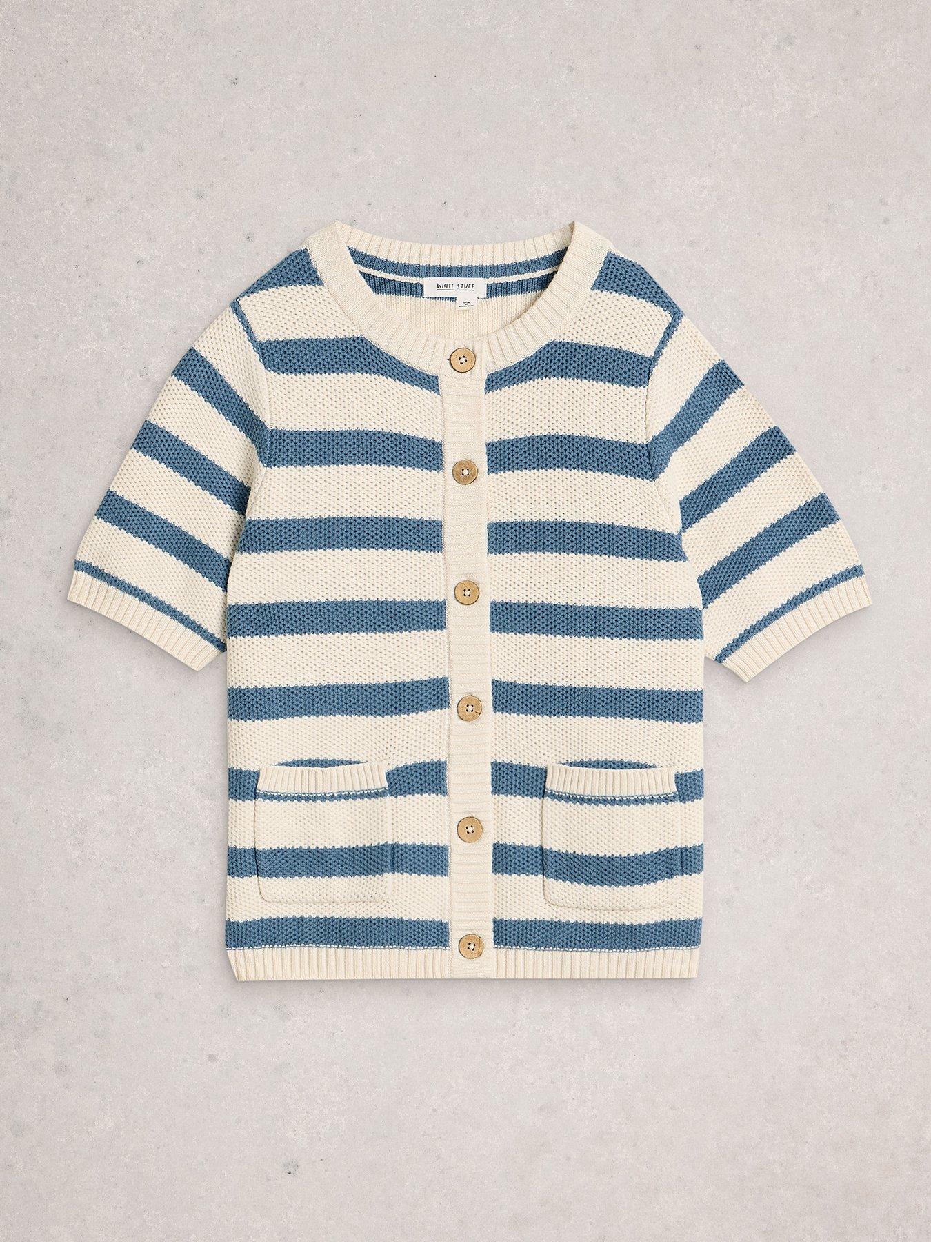 Image 5 of 6 of White Stuff Isabella Short Sleeve Cardi