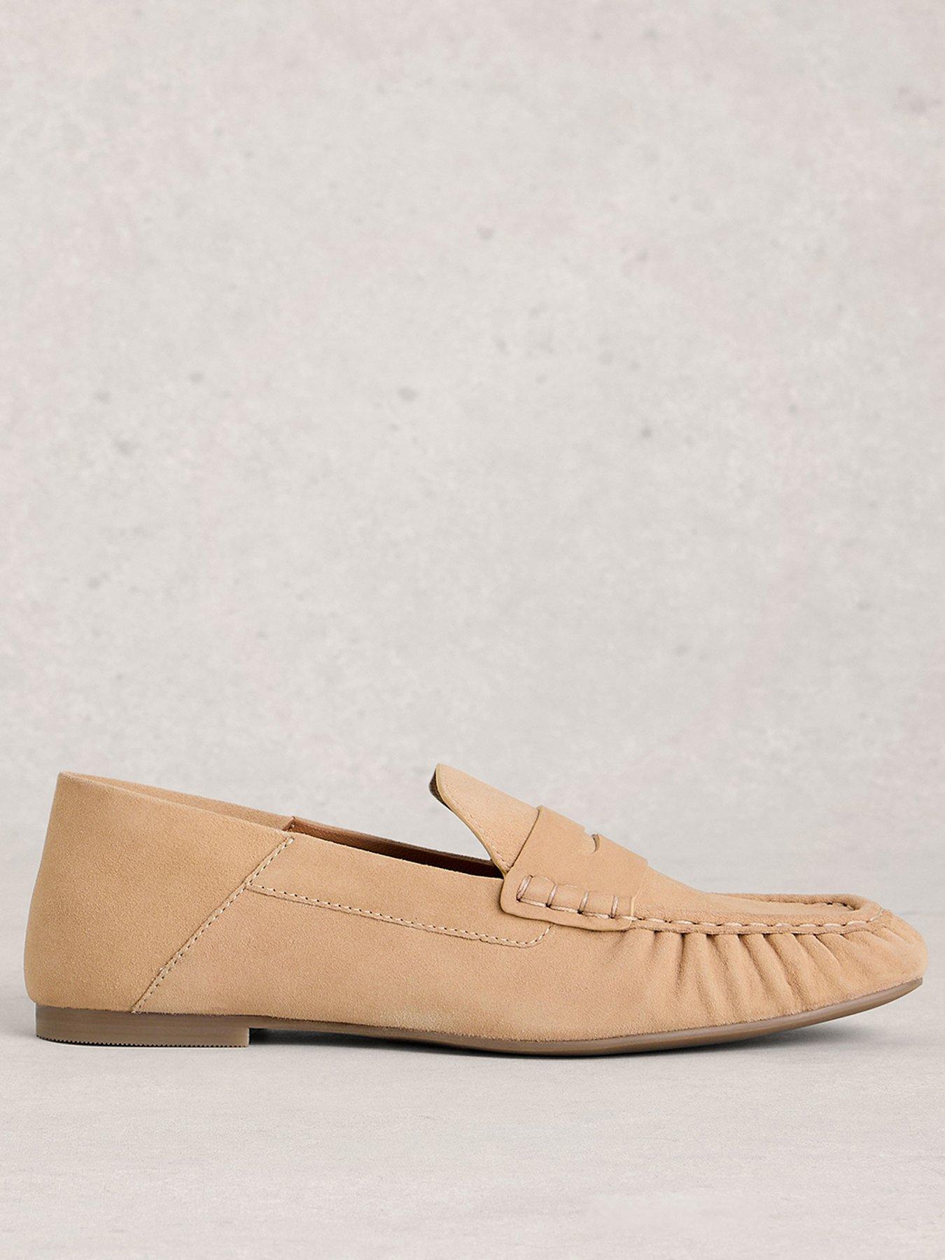 Image 1 of 4 of White Stuff Lola Ruched Loafer
