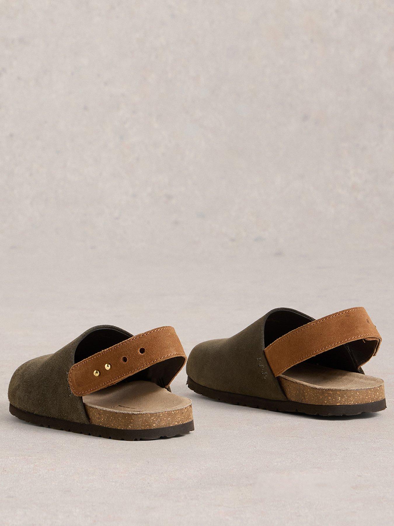 Image 3 of 4 of White Stuff Mary Slingback Footbed - Green