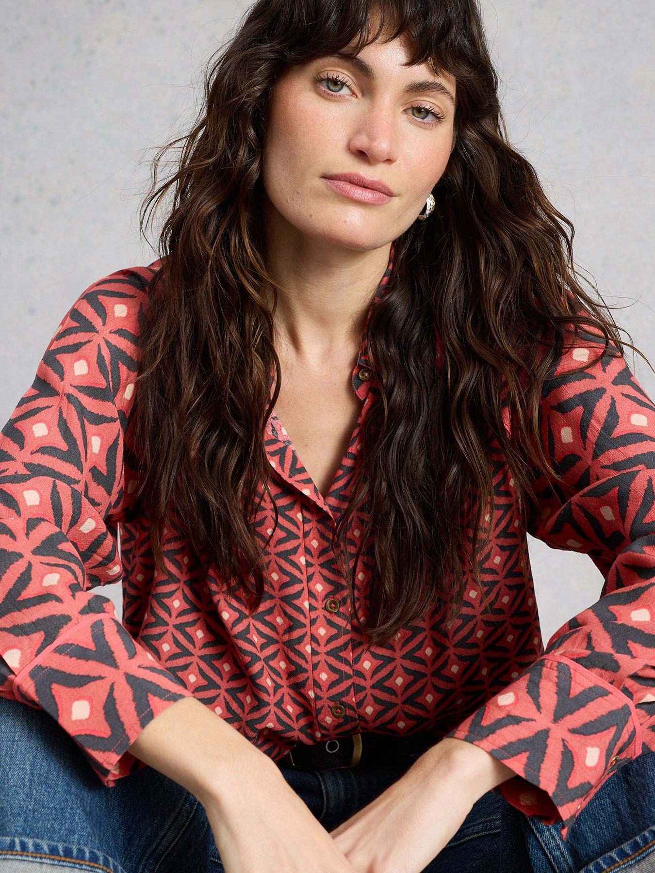 Image 4 of 6 of White Stuff Harpreet Boyfriend Shirt