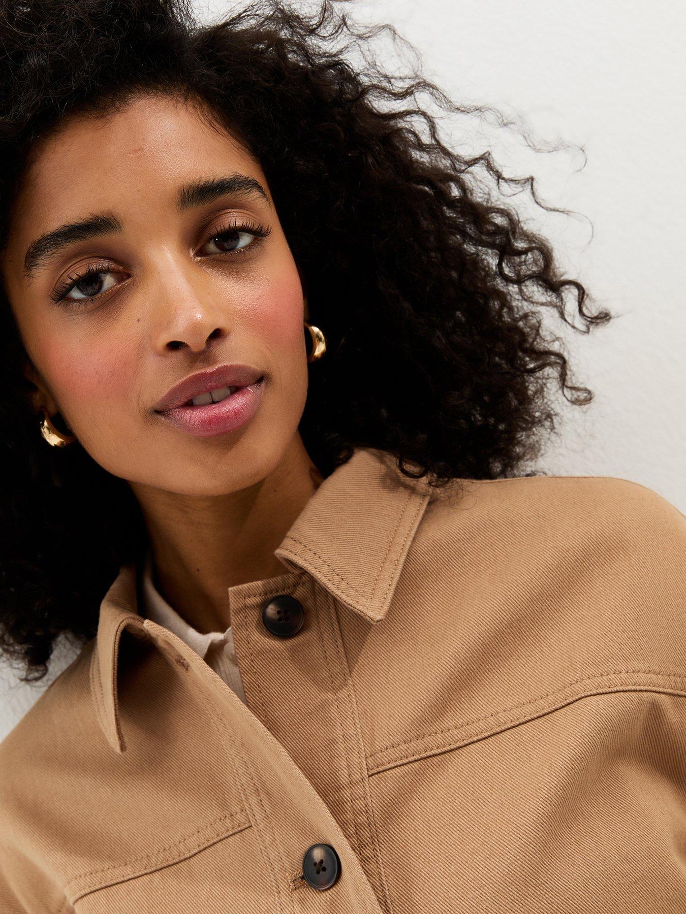 new-look-flap-pocket-cotton-shacket-brownoutfit