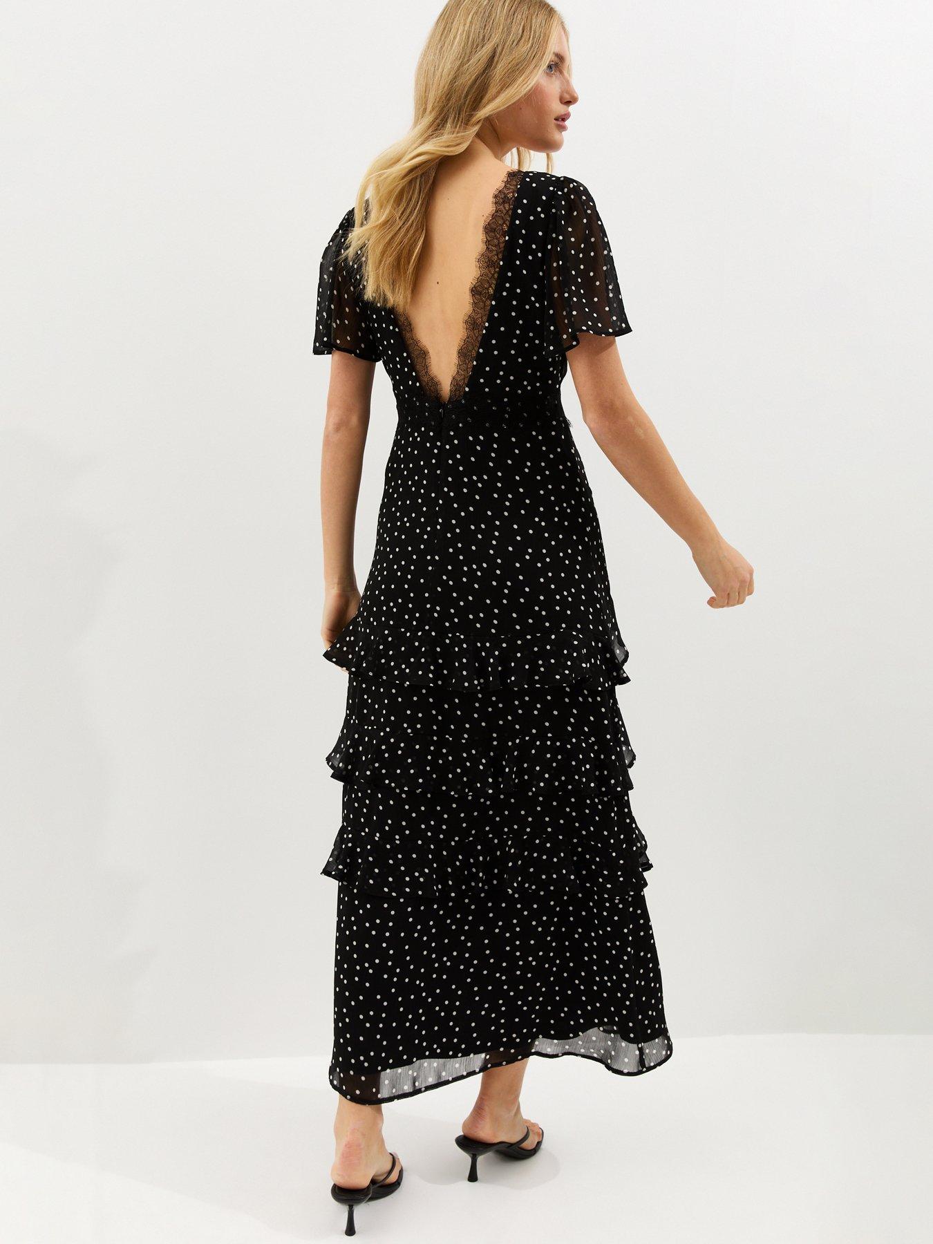 new-look-polka-dot-chiffon-tiered-midi-dress-blackstillFront