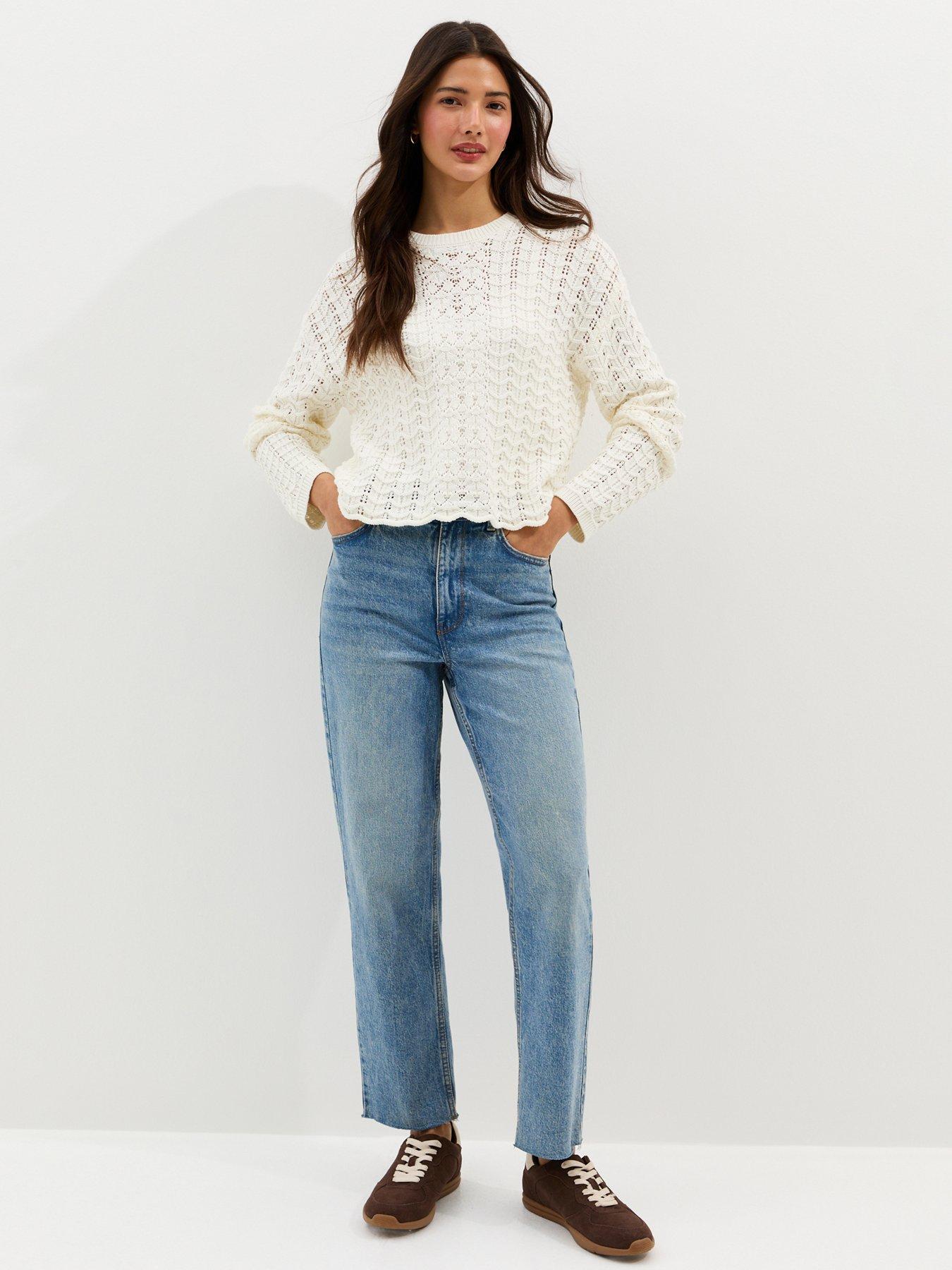 new-look-cream-cotton-rich-open-stitch-jumperback