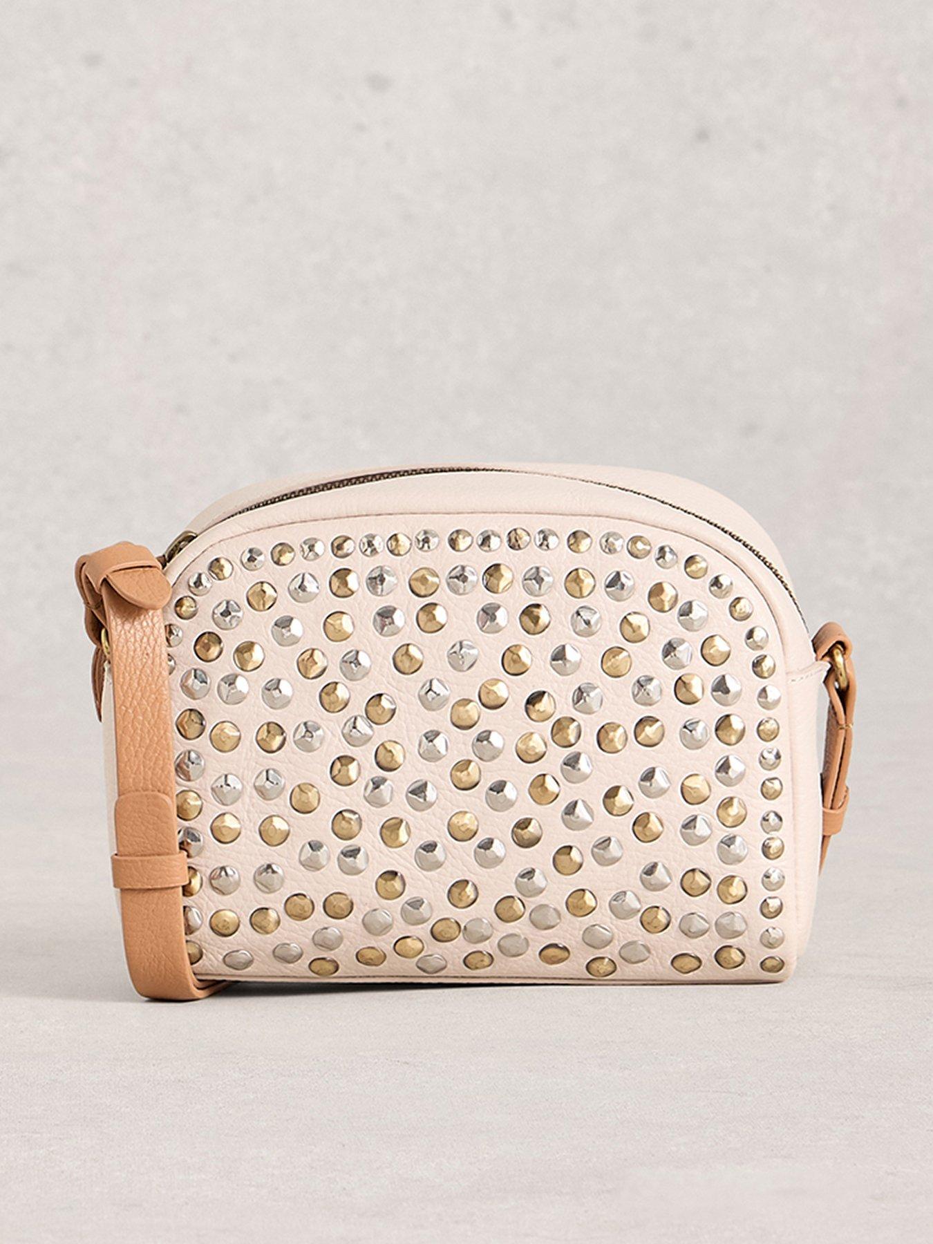 Image 1 of 4 of White Stuff Bella Stud Crossbody Bag