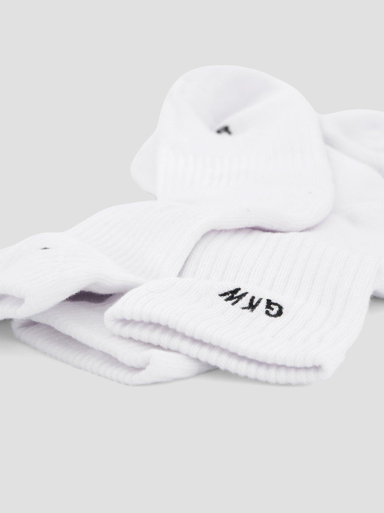 Image 4 of 4 of Gym King Womens Socks (2pk) - White