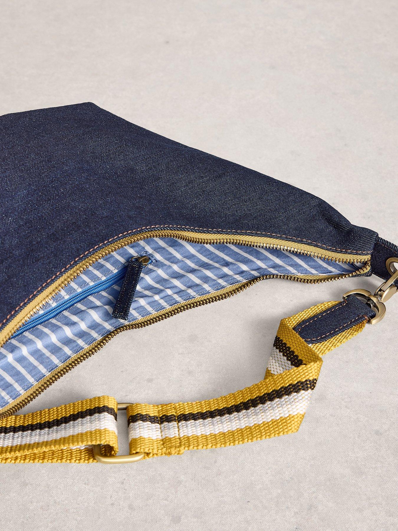 Image 4 of 4 of White Stuff Natalie Denim Crossbody Bag
