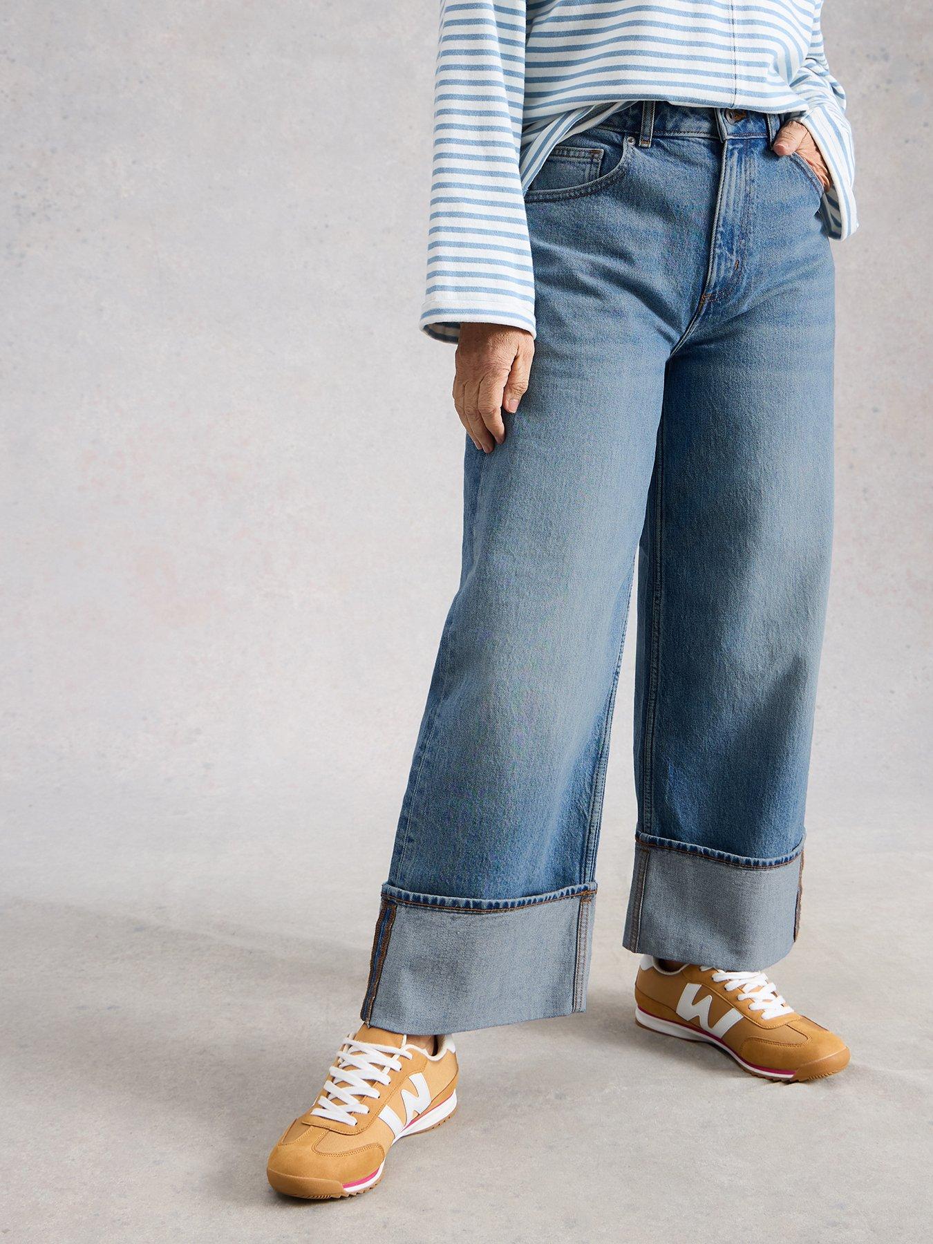 White Stuff Bailey Straight Turn Up Jean