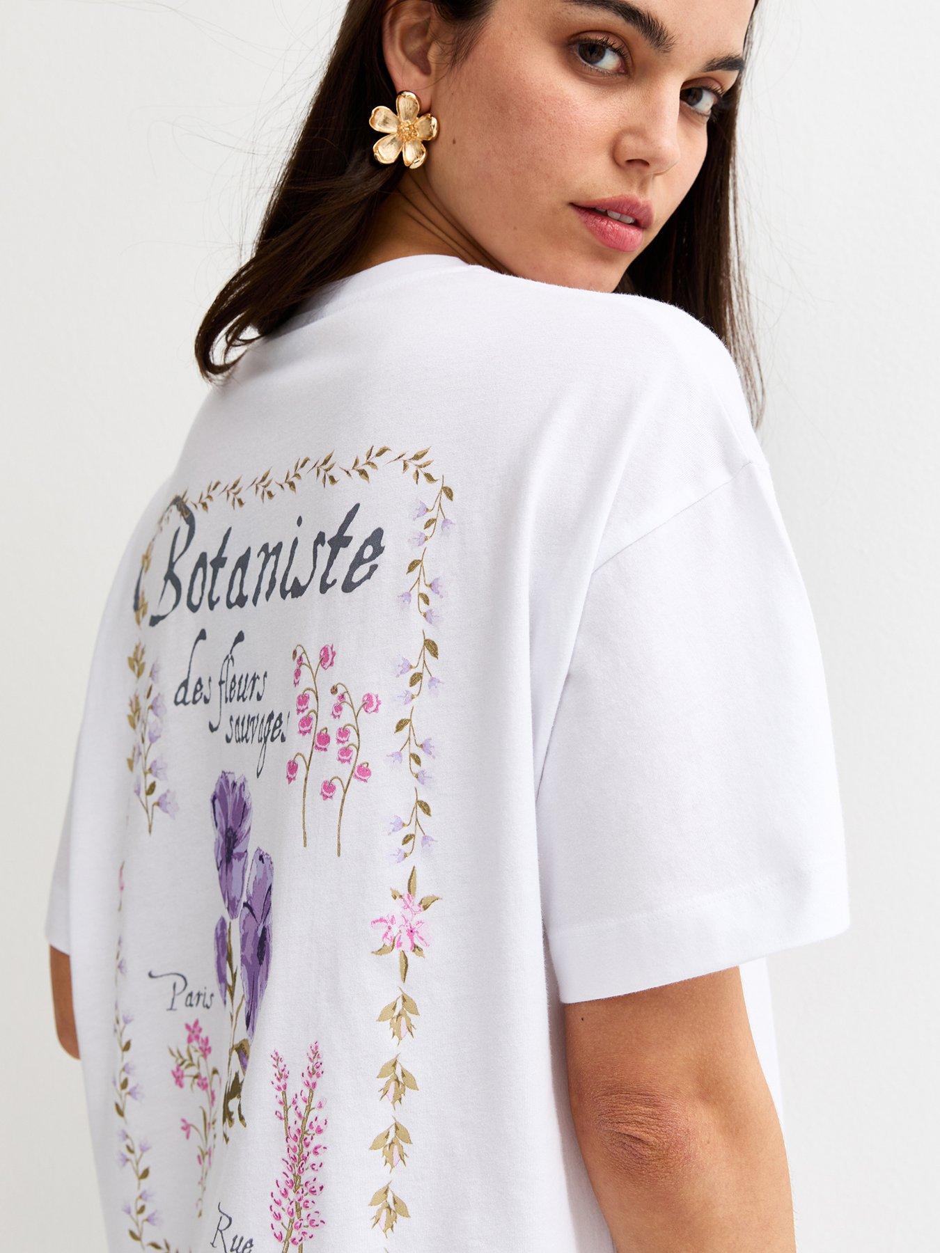new-look-white-botaniste-print-oversized-t-shirtoutfit