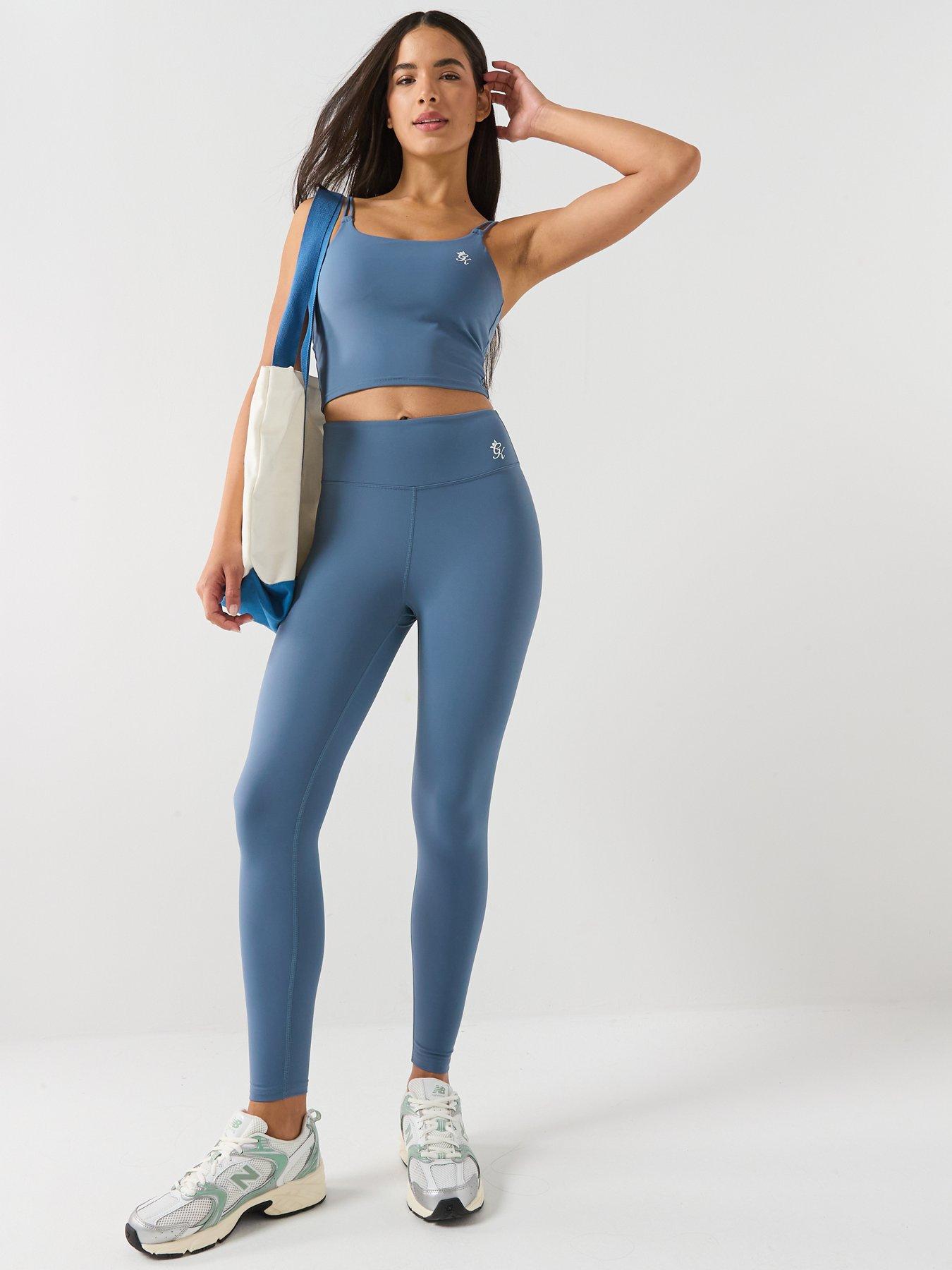 Image 3 of 6 of Gym King Womens 365 Legging - Blue